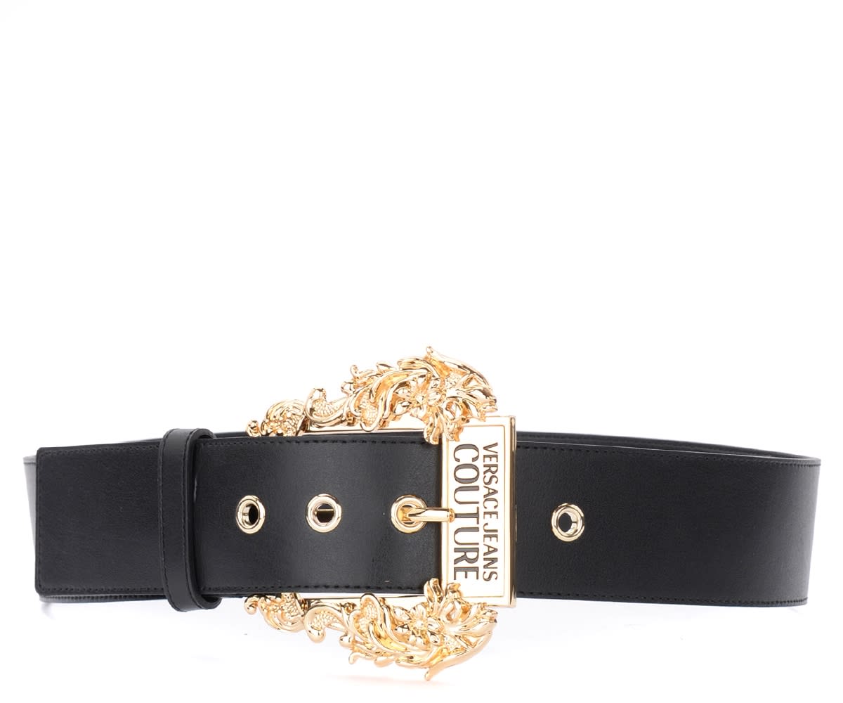 Versace Jeans Couture Baroque Belt With Buckle