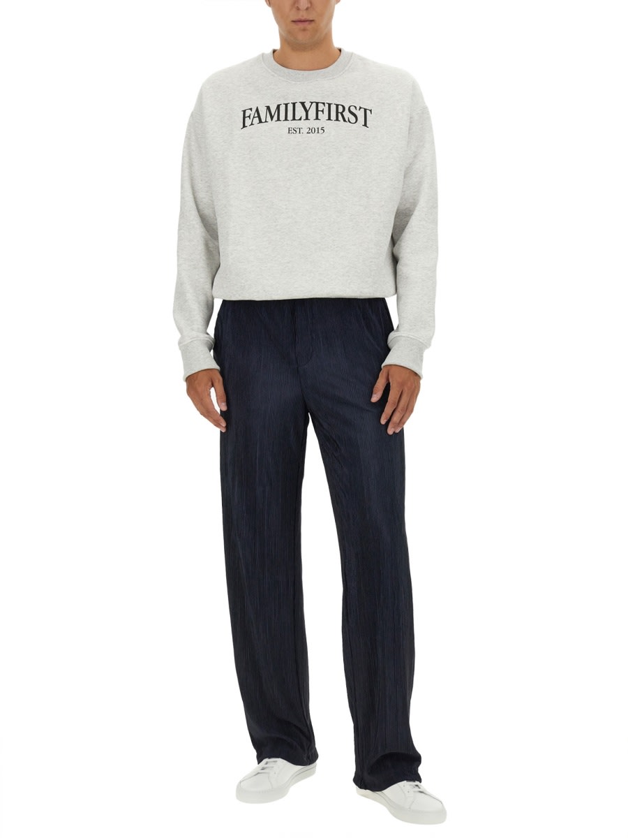 Family First Sweatshirt With Logo In Multi