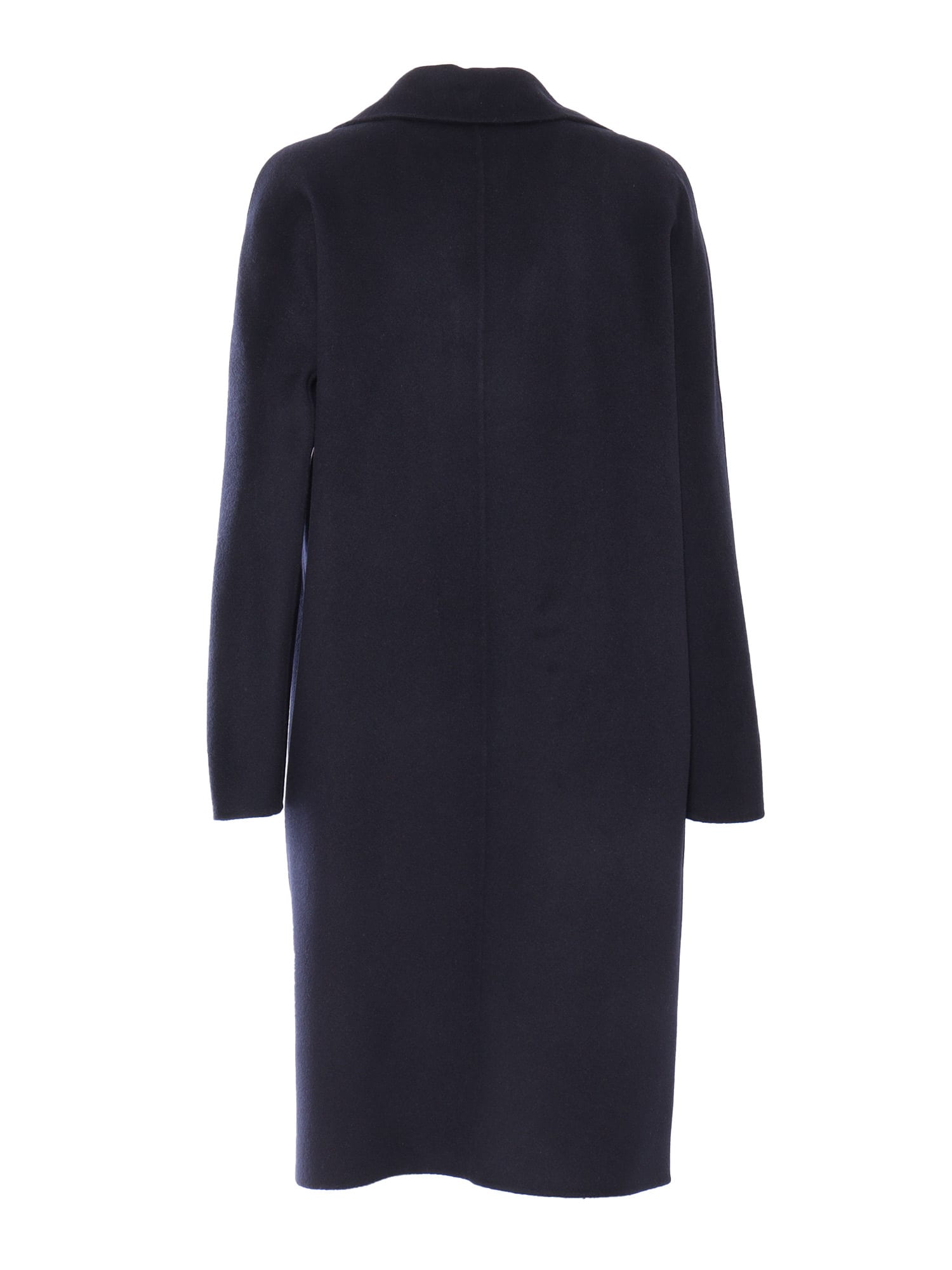Max Mara Licenza Coat In Blue