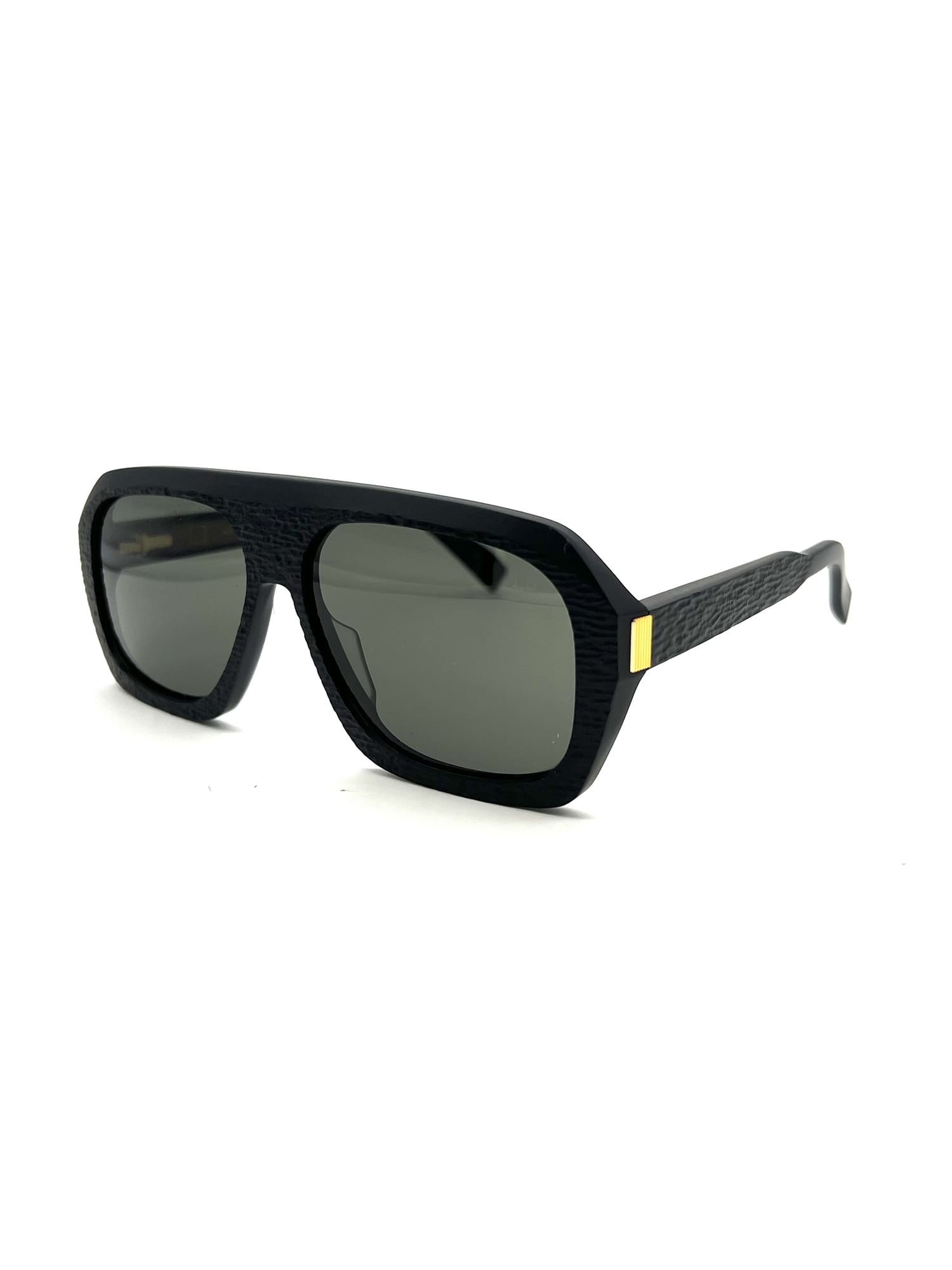Shop Dunhill Du0022s Sunglasses In Black Black Grey