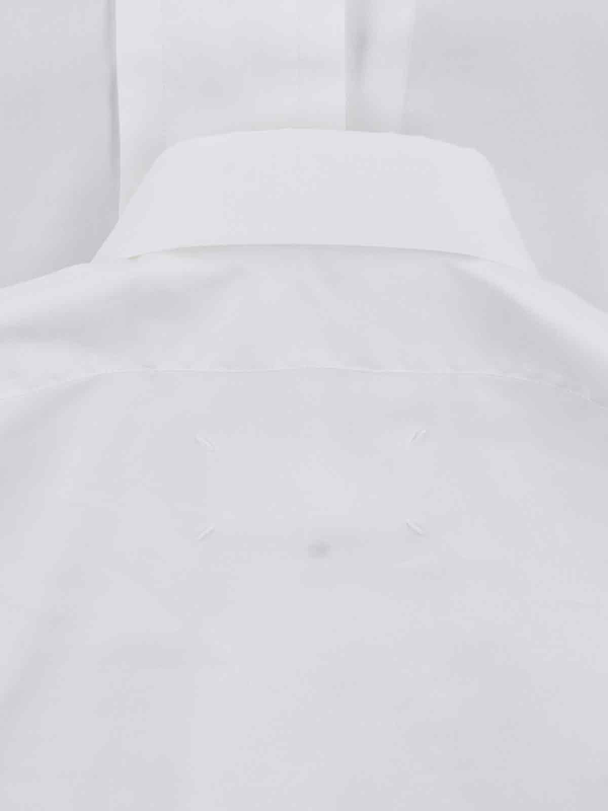Maison Margiela Cotton Shirt In White