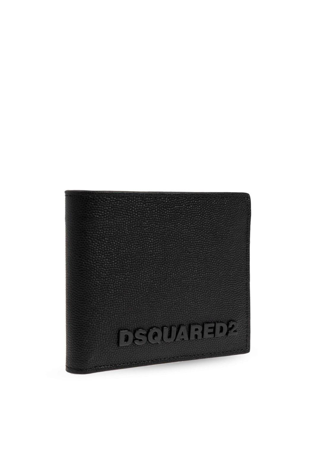 Shop Dsquared2 Logo-lettering Bi-fold Wallet In .