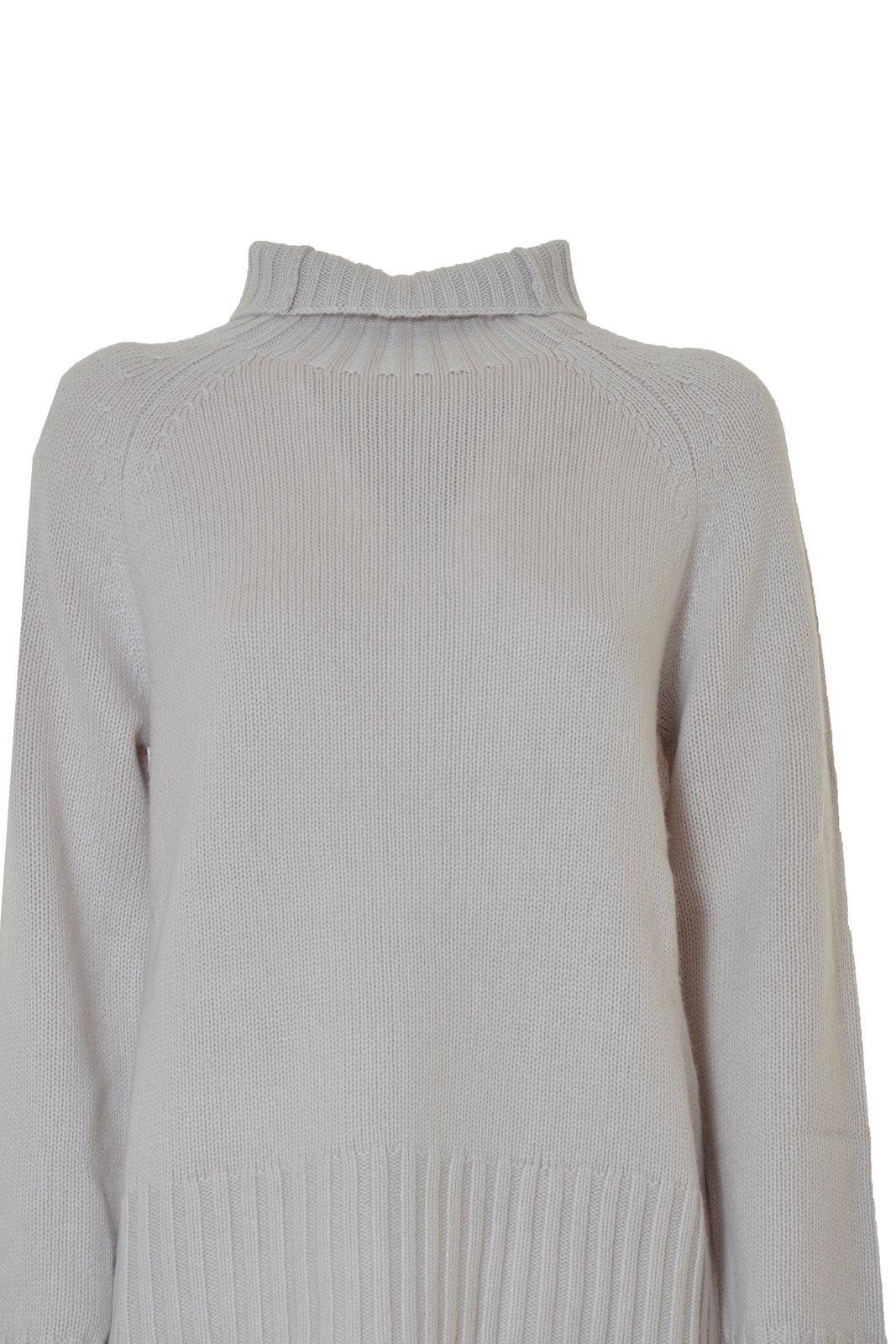 Shop 's Max Mara Mantova High Neck Knitted Jumper In Sabbia