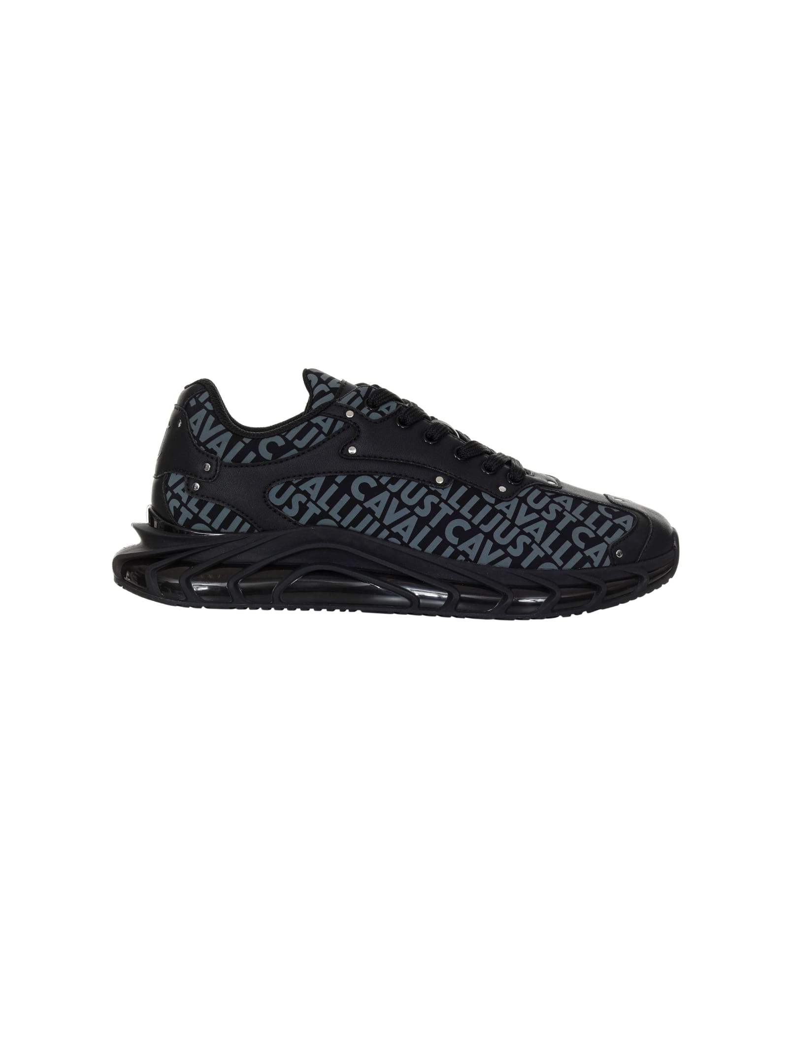 Just Cavalli Sneakers In Black
