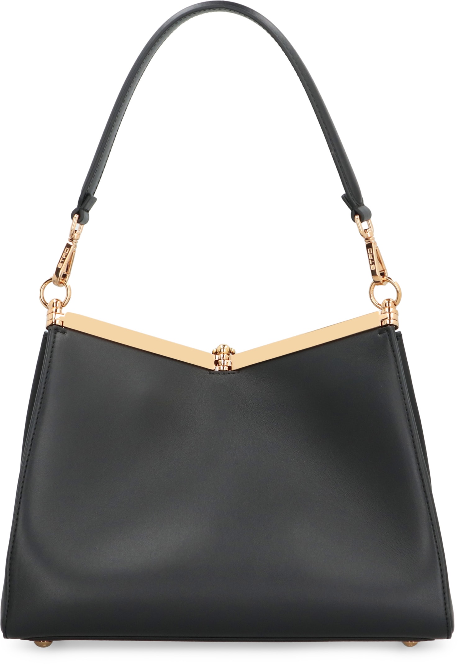 Shop Etro Vela Leather Shoulder Bag