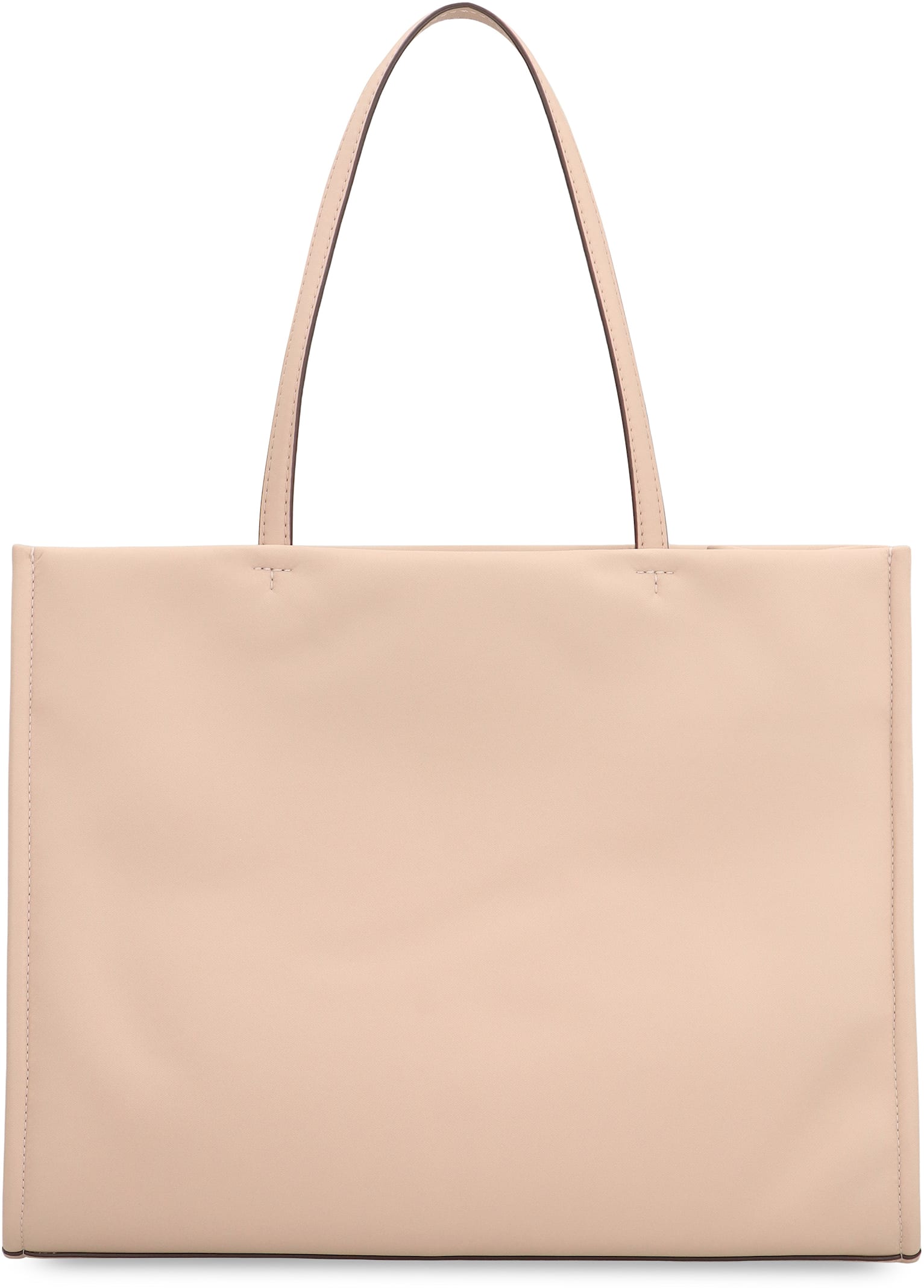 Tory Burch Small Ella Embossed Tote Bag In Nude