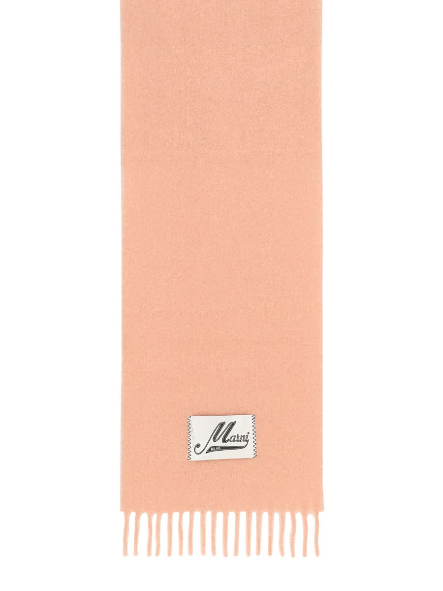 Marni Alpaca Scarf In Pink