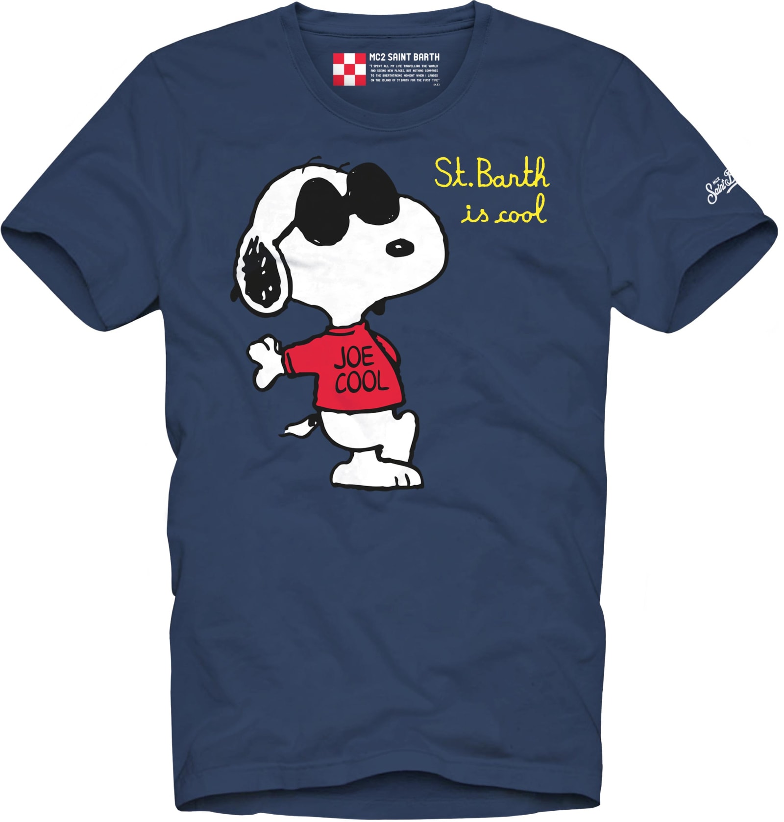 MC2 Saint Barth Snoopy With Embroidery Boys T-shirt