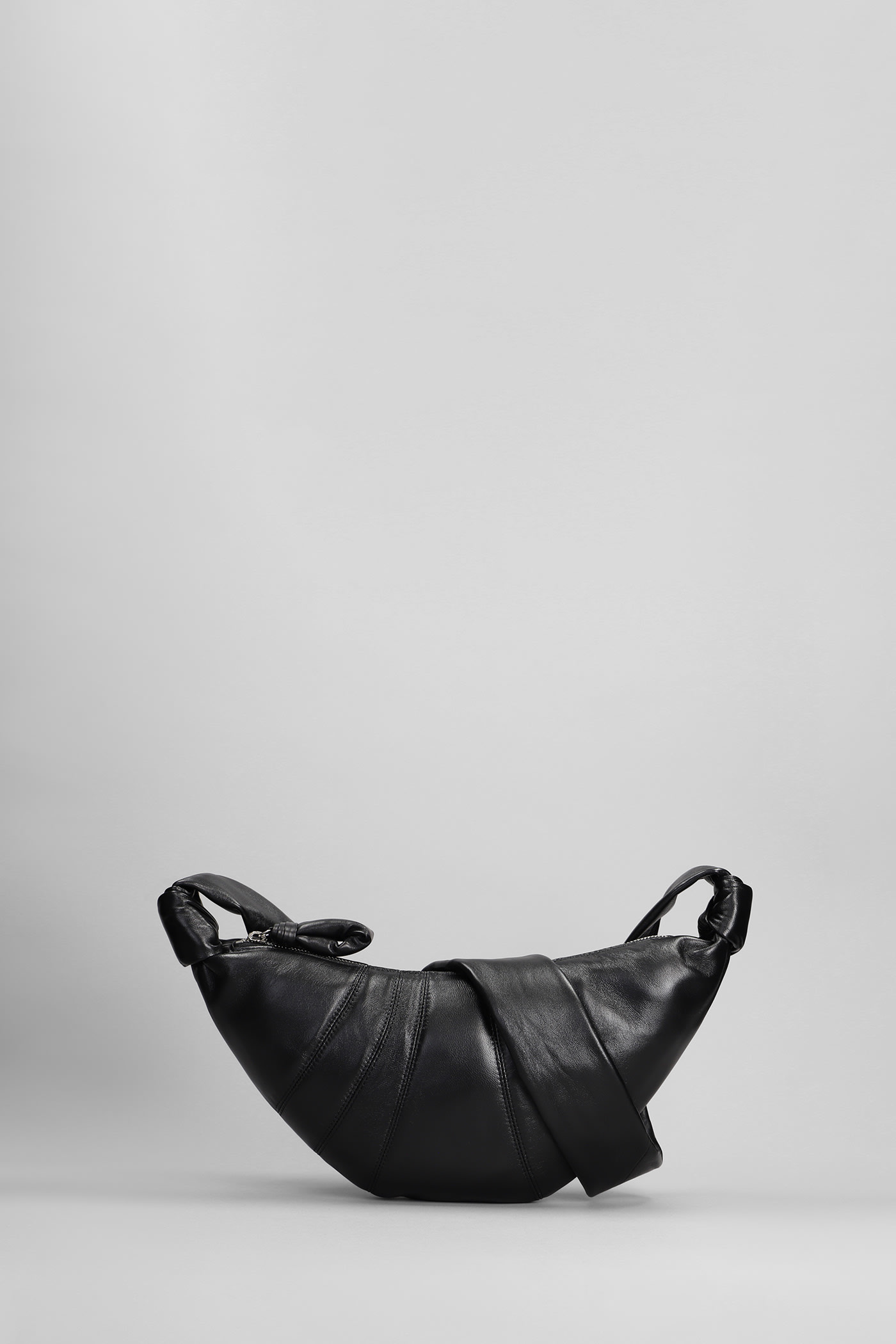 Lemaire Croissant Shoulder Bag In Black
