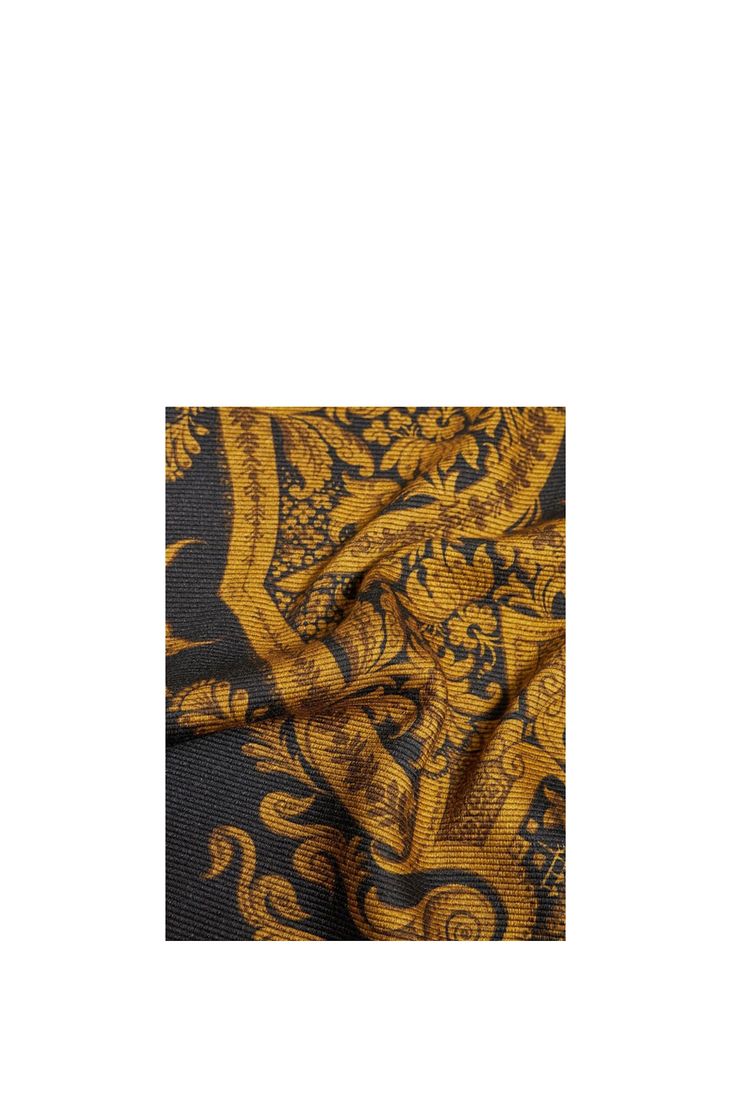 Shop Etro Mantelle In Golden