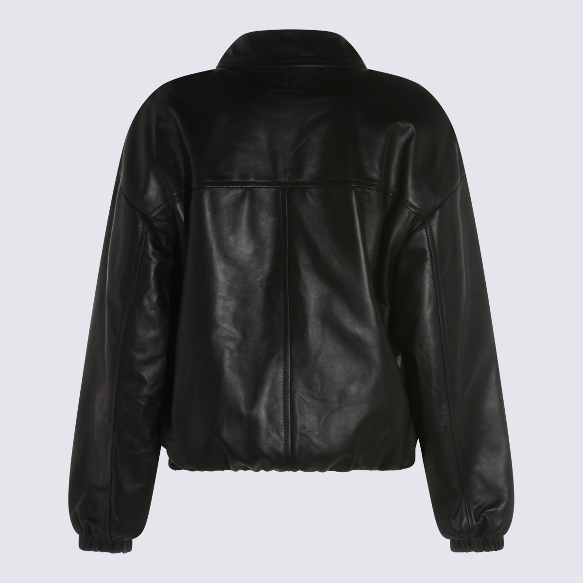 Salvatore Santoro Zip-up Leather Jacket In Black