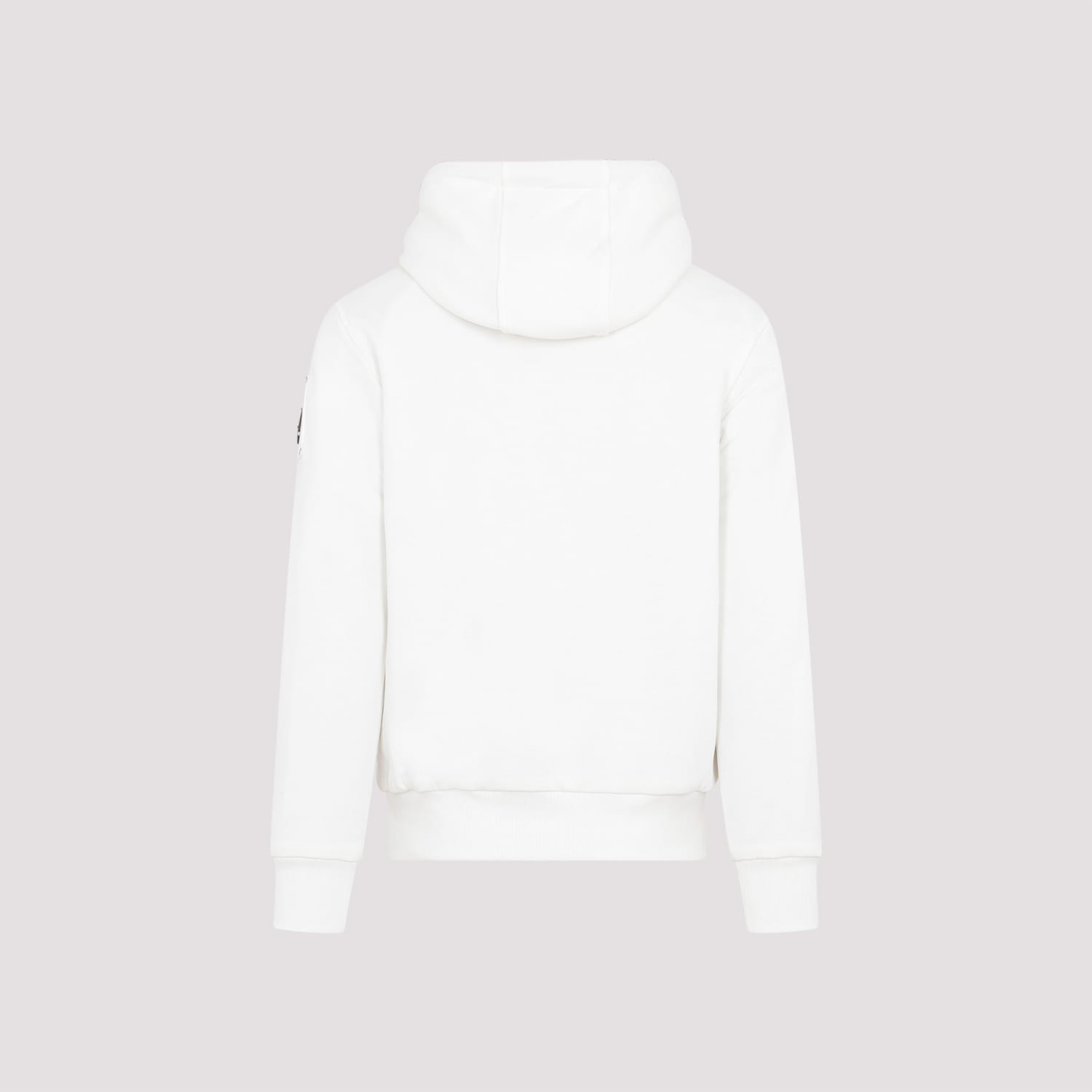 Shop Moose Knuckles Classic Bunny 3 Hoodie In Plaster Semolina