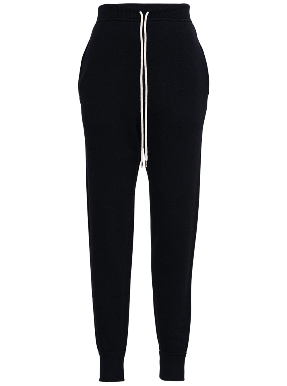 Jucca Black Wool Jogger With Drawstring