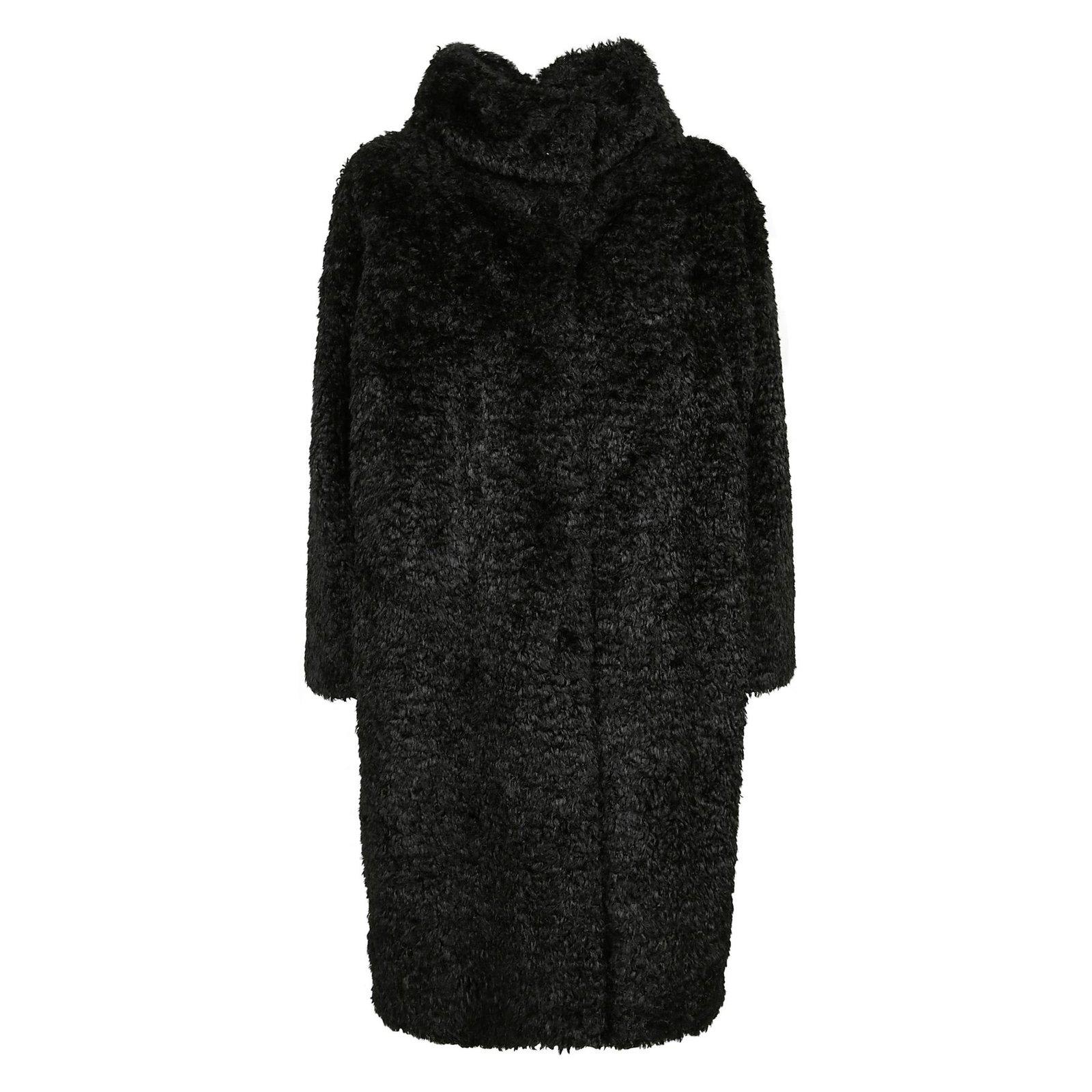 HERNO TEDDY MID-LENGTH COAT 