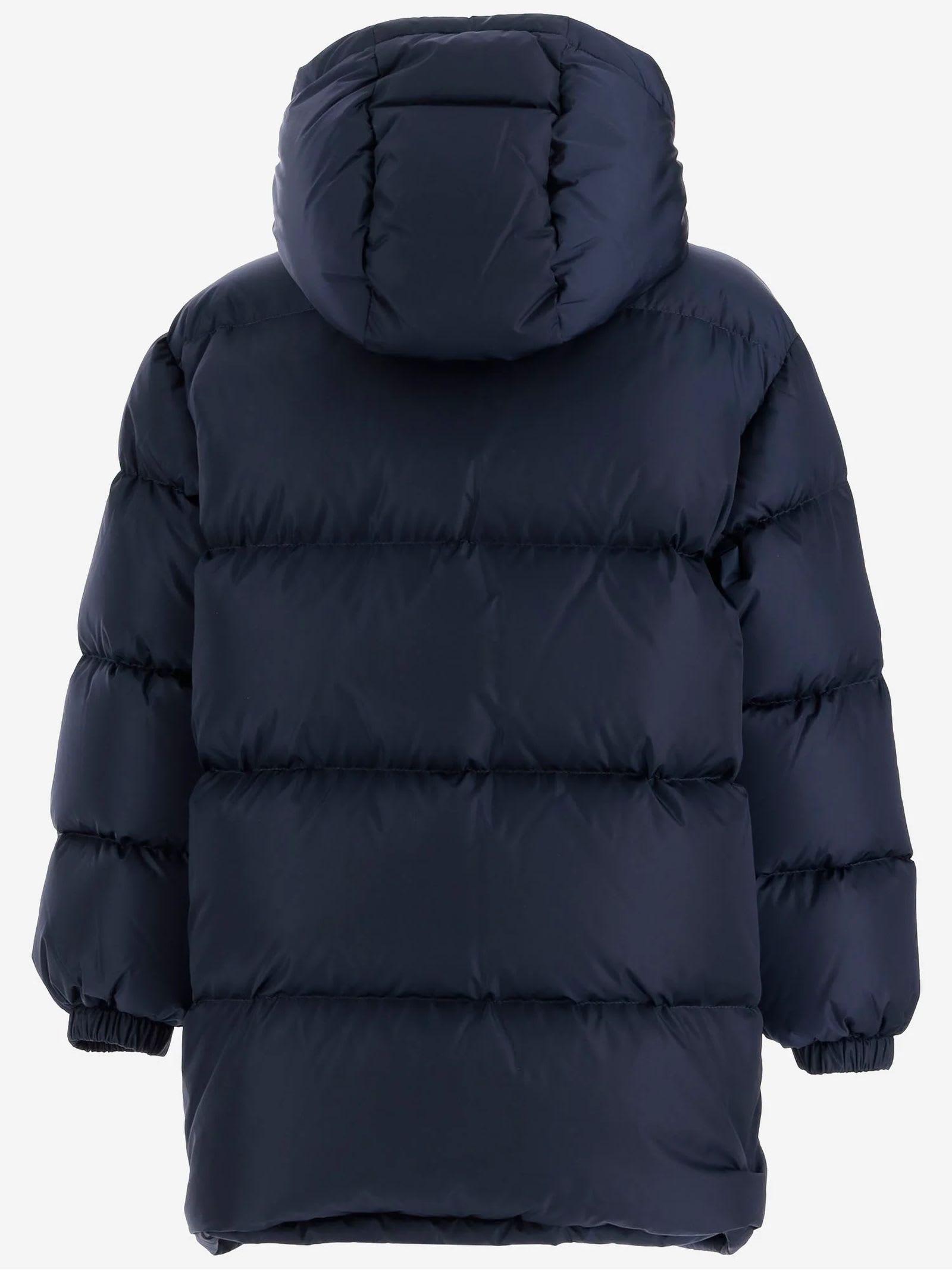 Shop Gucci Kids Coats Blue