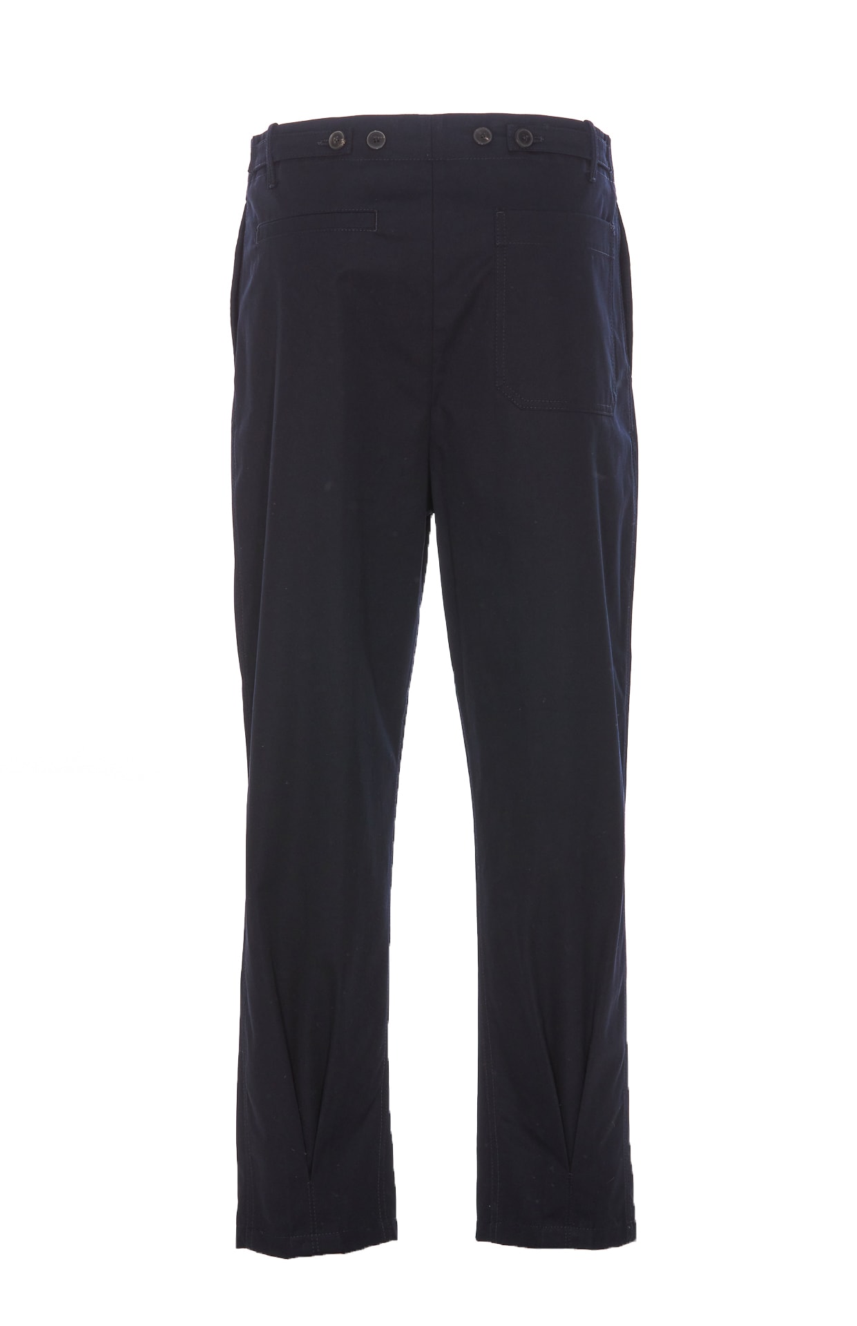 Shop Valentino Pants In Blue