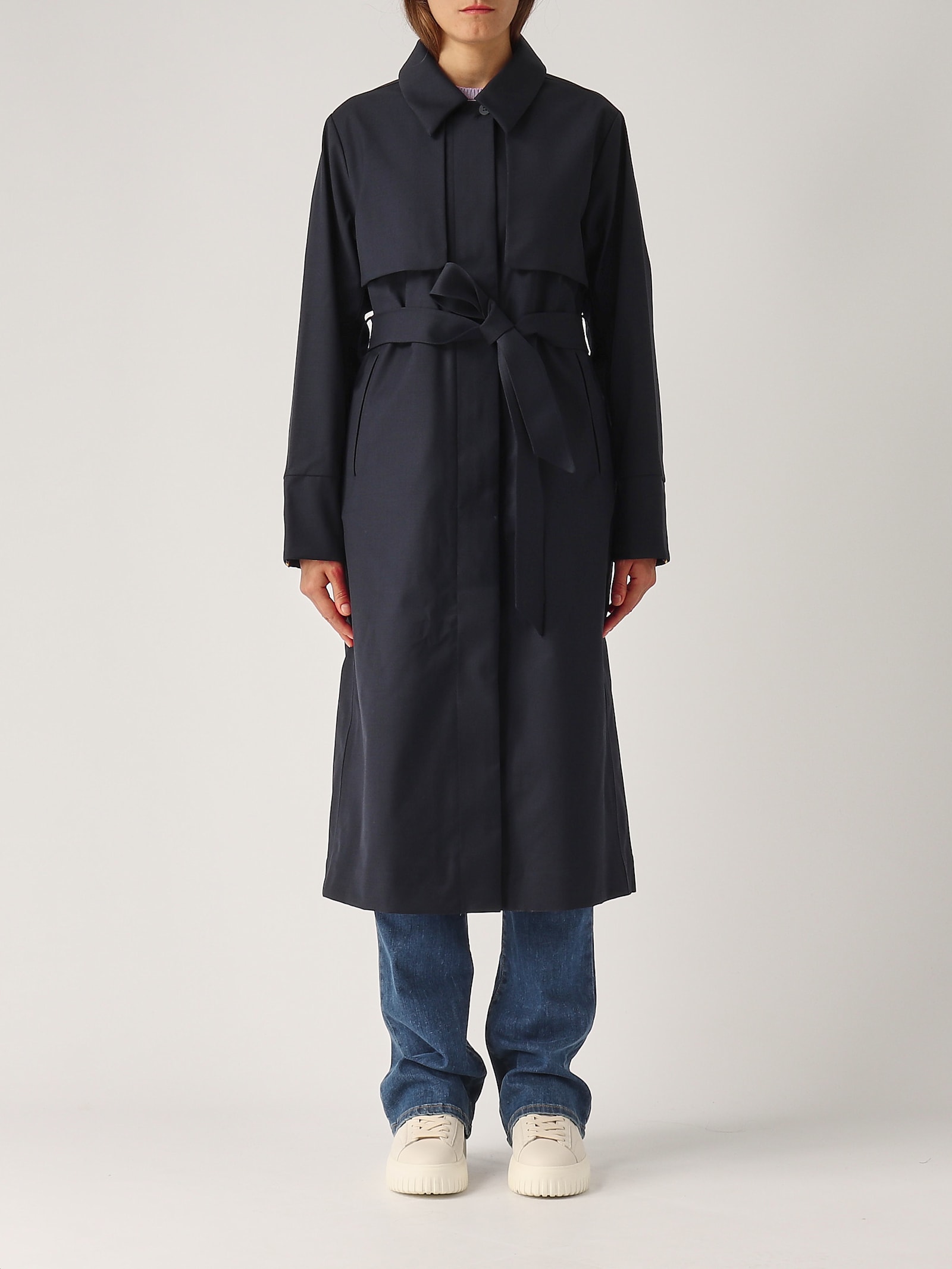 Jesel Tech Wool Blend Raincoat