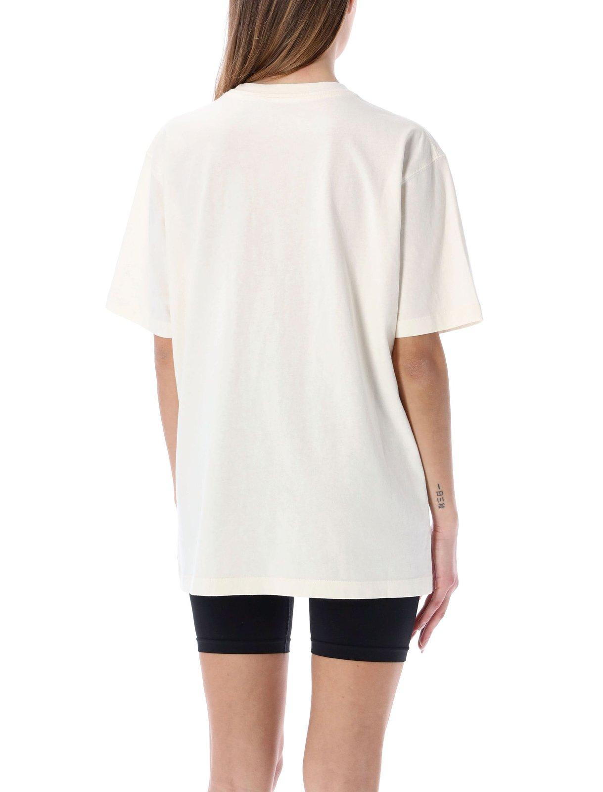 Shop Heron Preston Heron Printed Crewneck T-shirt In White