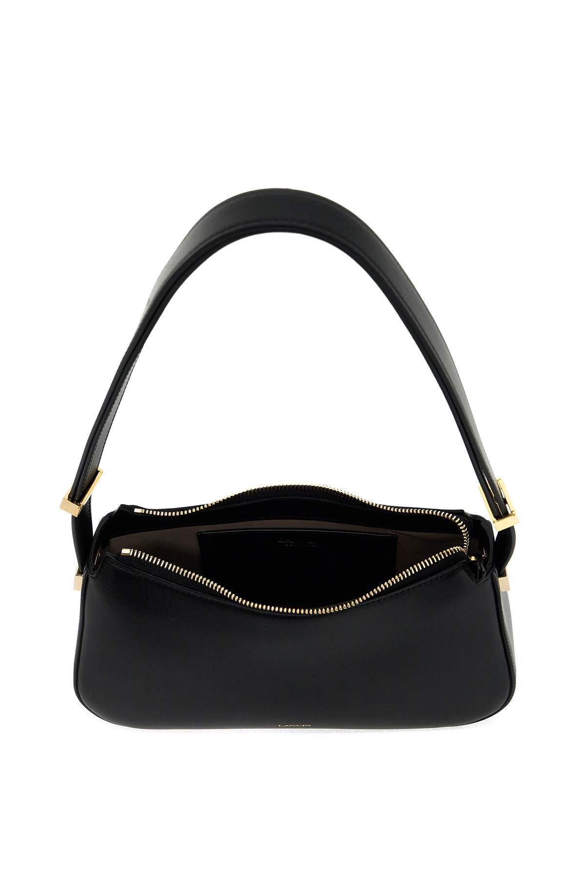 Shop Lanvin Concert Baguette In Noir (black)