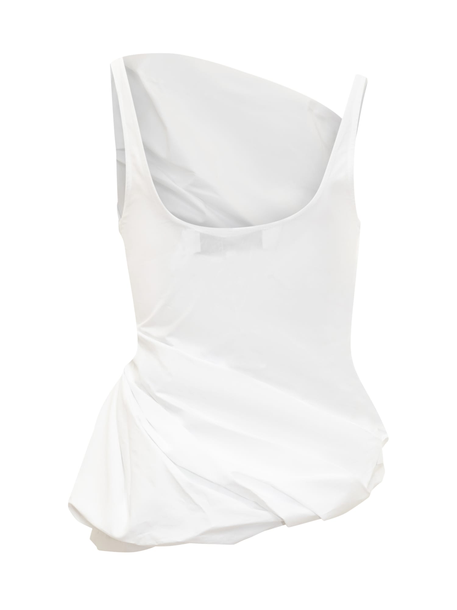Shop Jw Anderson Top With A Twisted Design In White