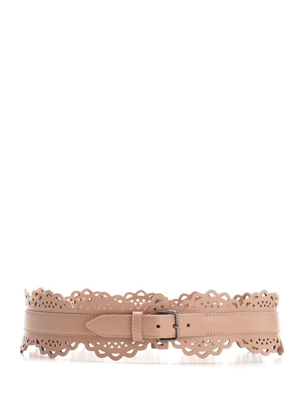 Sand Perforated Leather Belt
