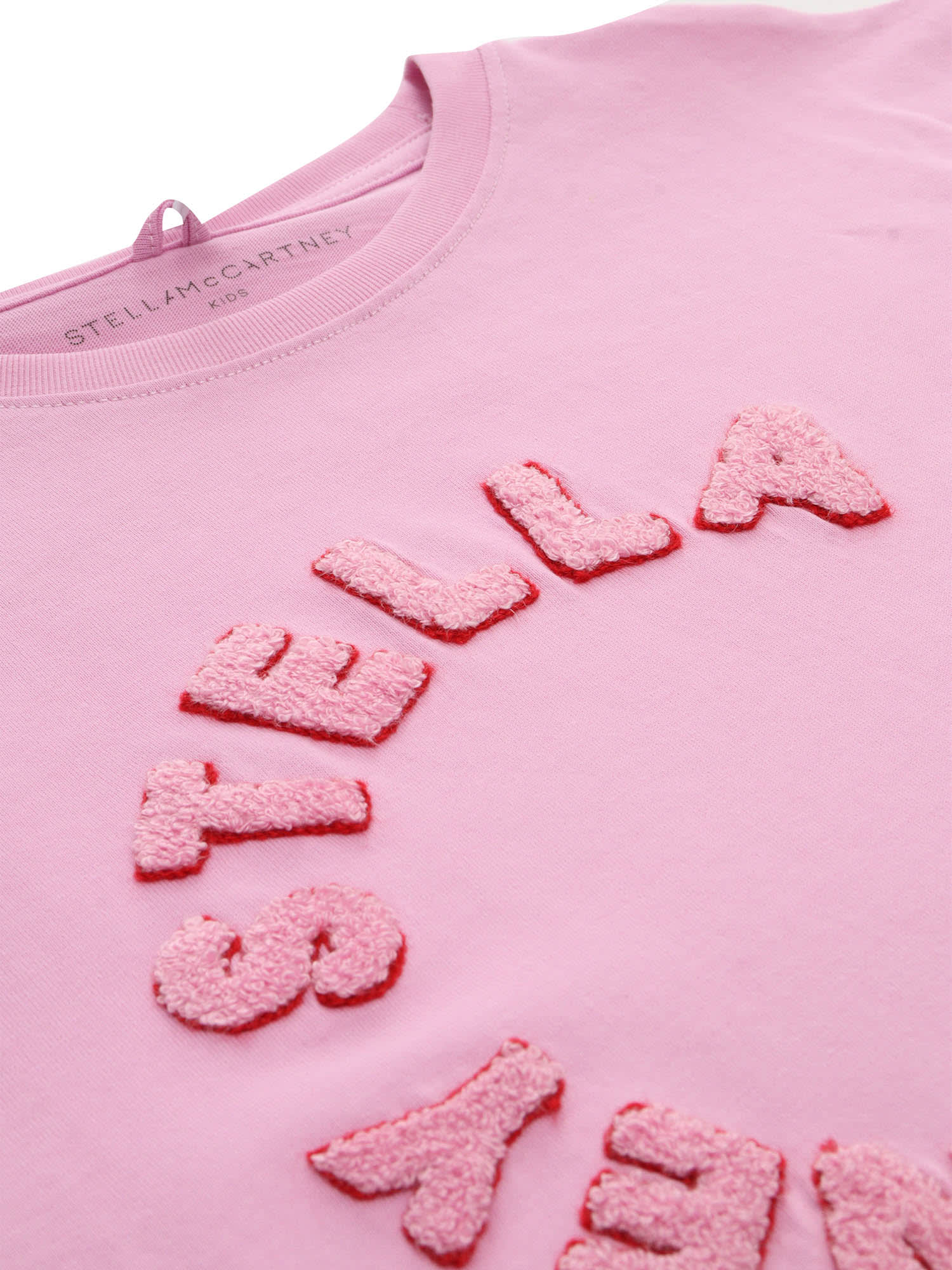 Shop Stella Mccartney Pink T-shirt With Logo