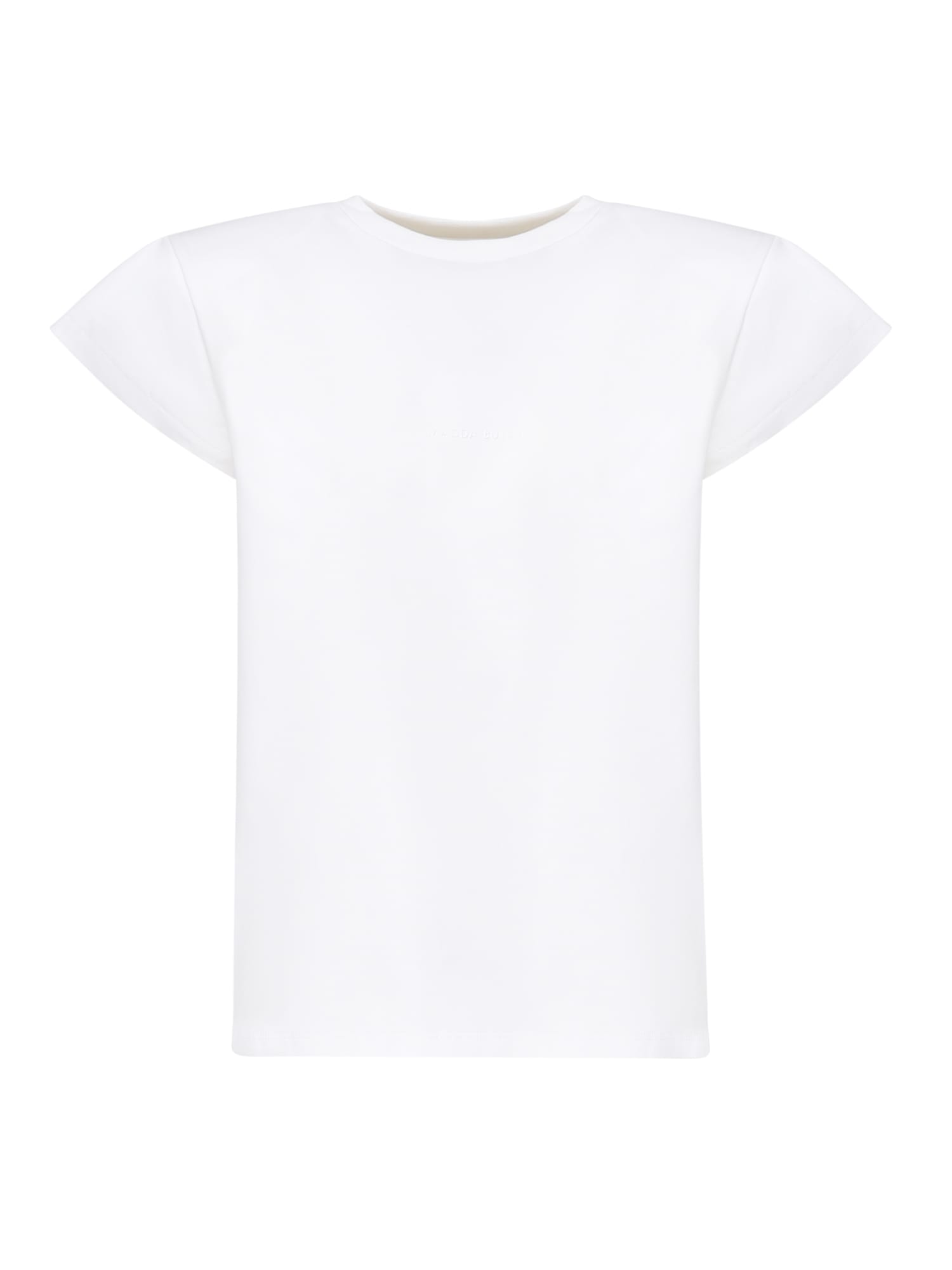 T-shirt With Padded Shoulders