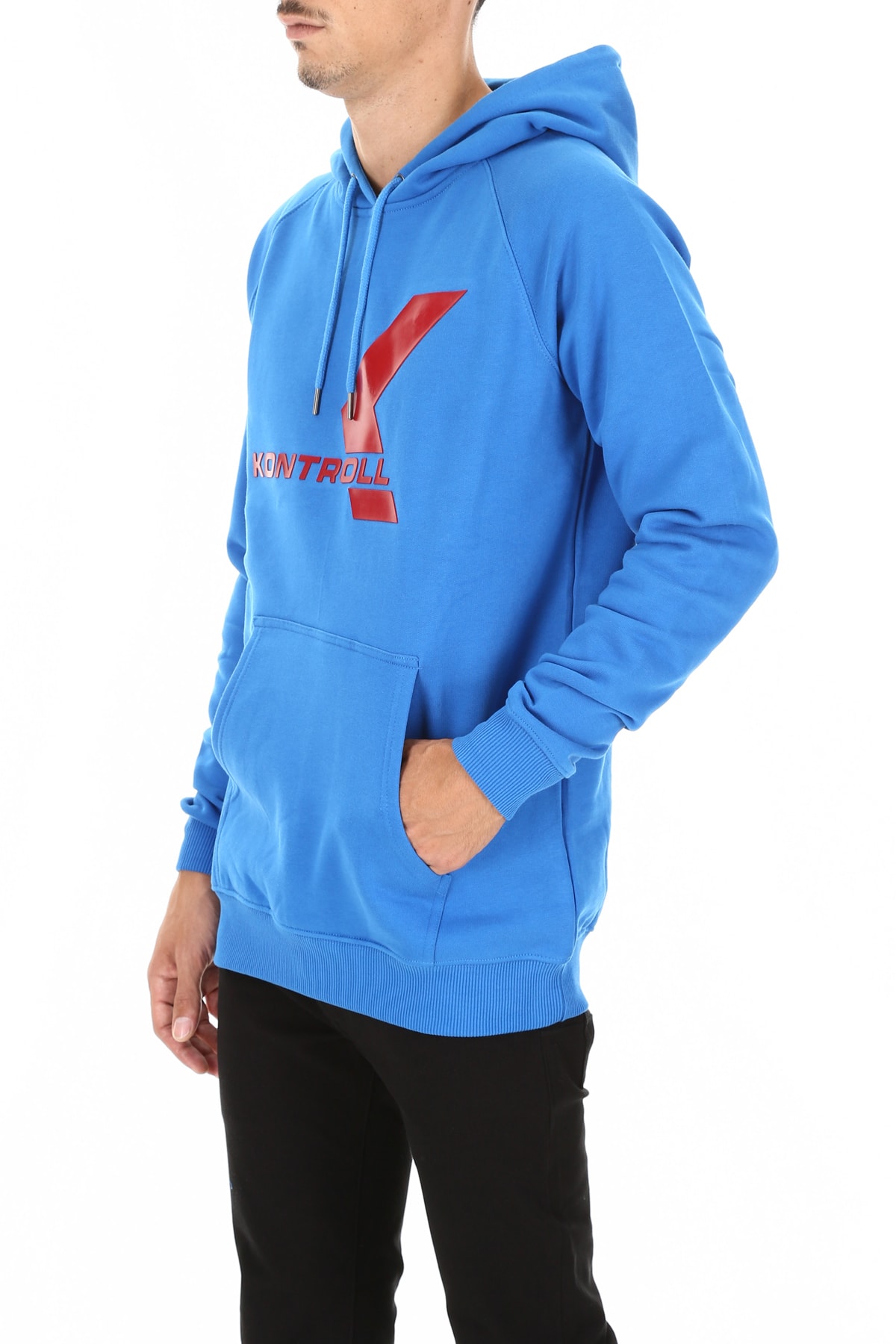 kappa hoodie blue