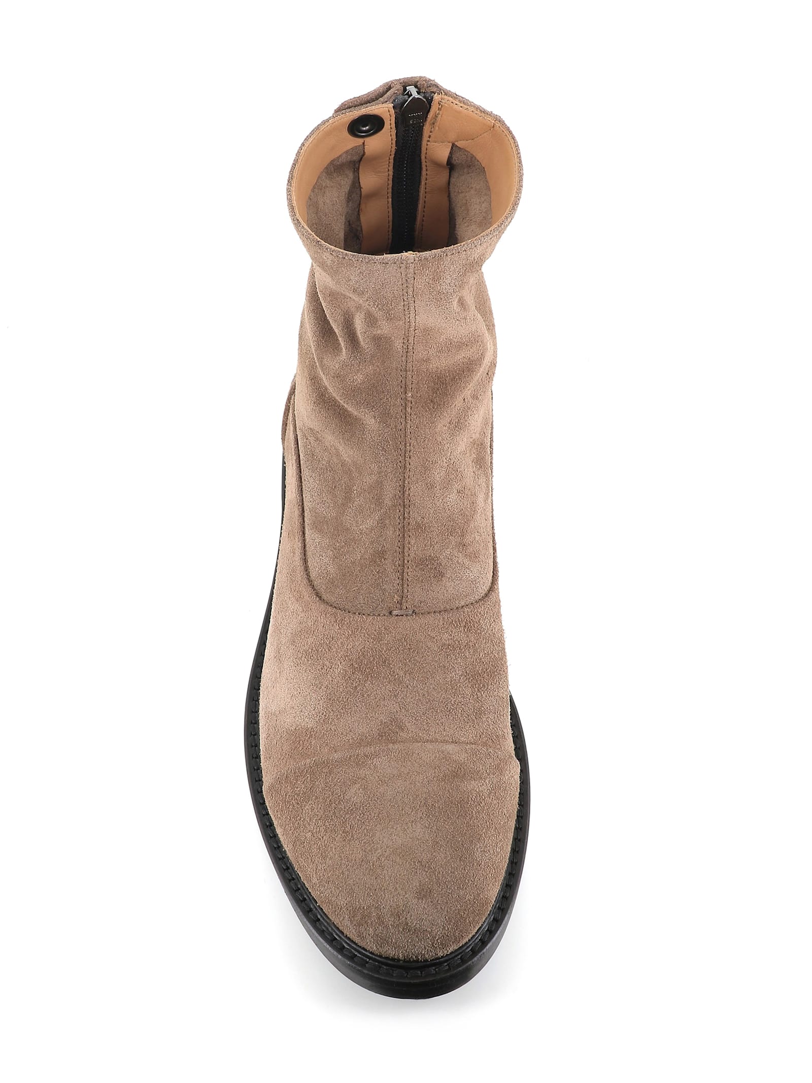 Shop Alberto Fasciani Ankle Boot Gabriel 10023 In Beige