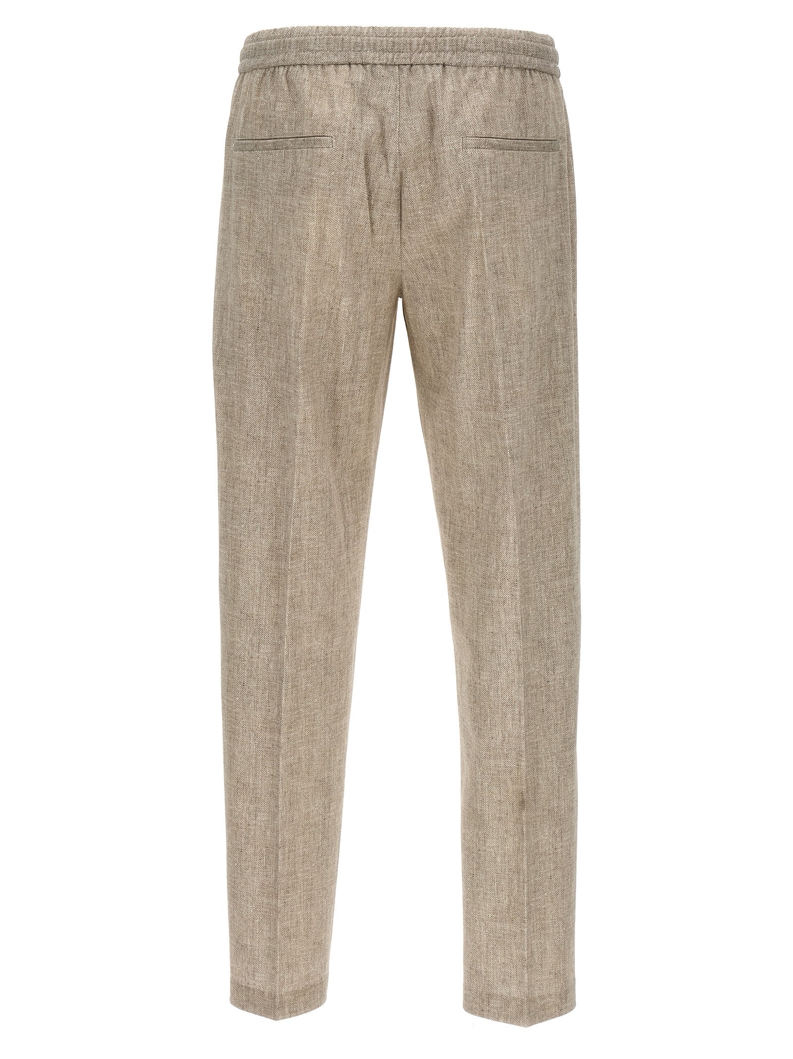 Shop Circolo 1901 Barbed Pants In Beige