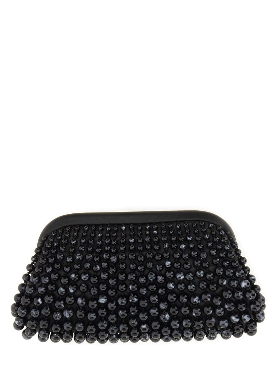 Shop Cult Gaia Clutch Nia In Black