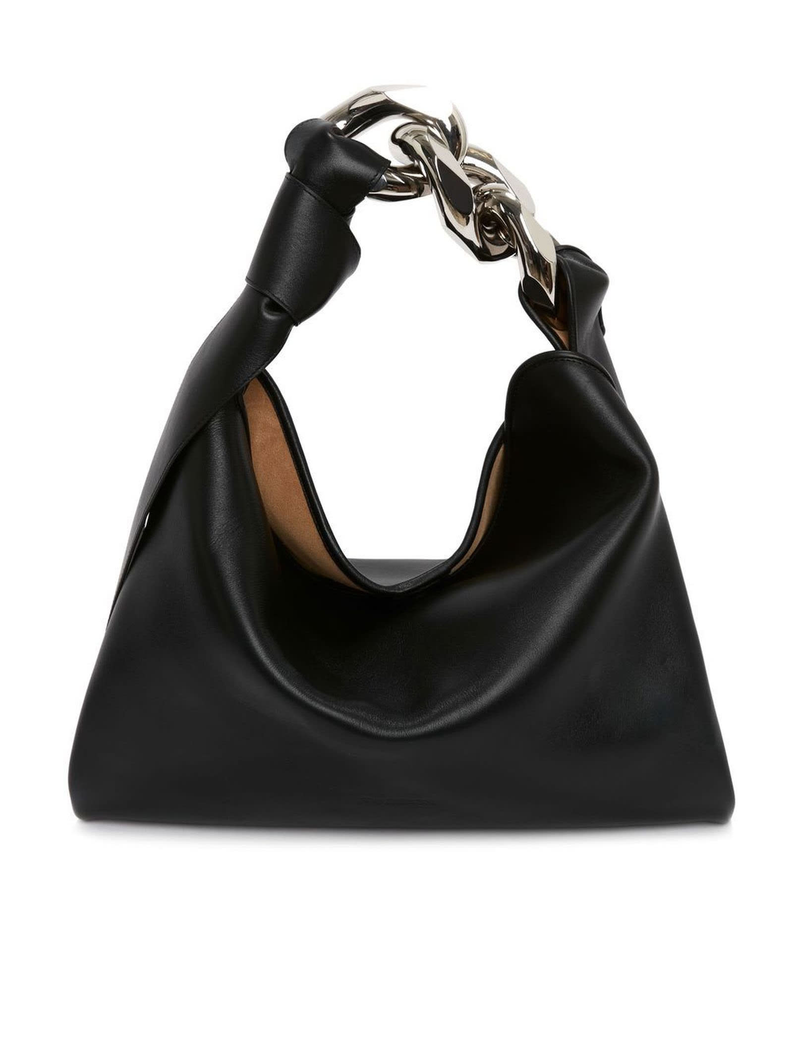 JW Anderson Chain Link Leather Pochette Bag