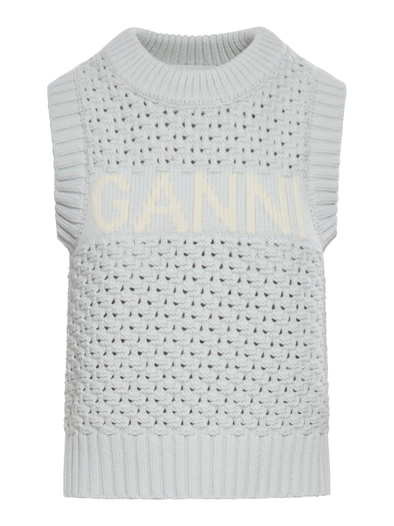 Cotton Vest With Logo