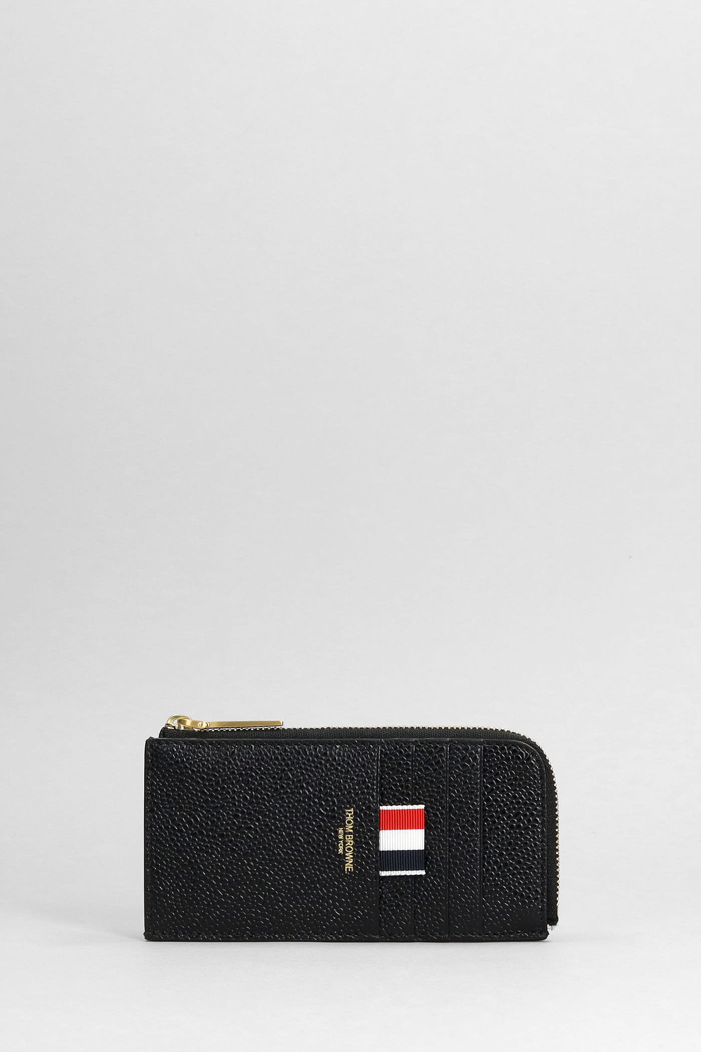 Shop Thom Browne Wallet In Black Leather