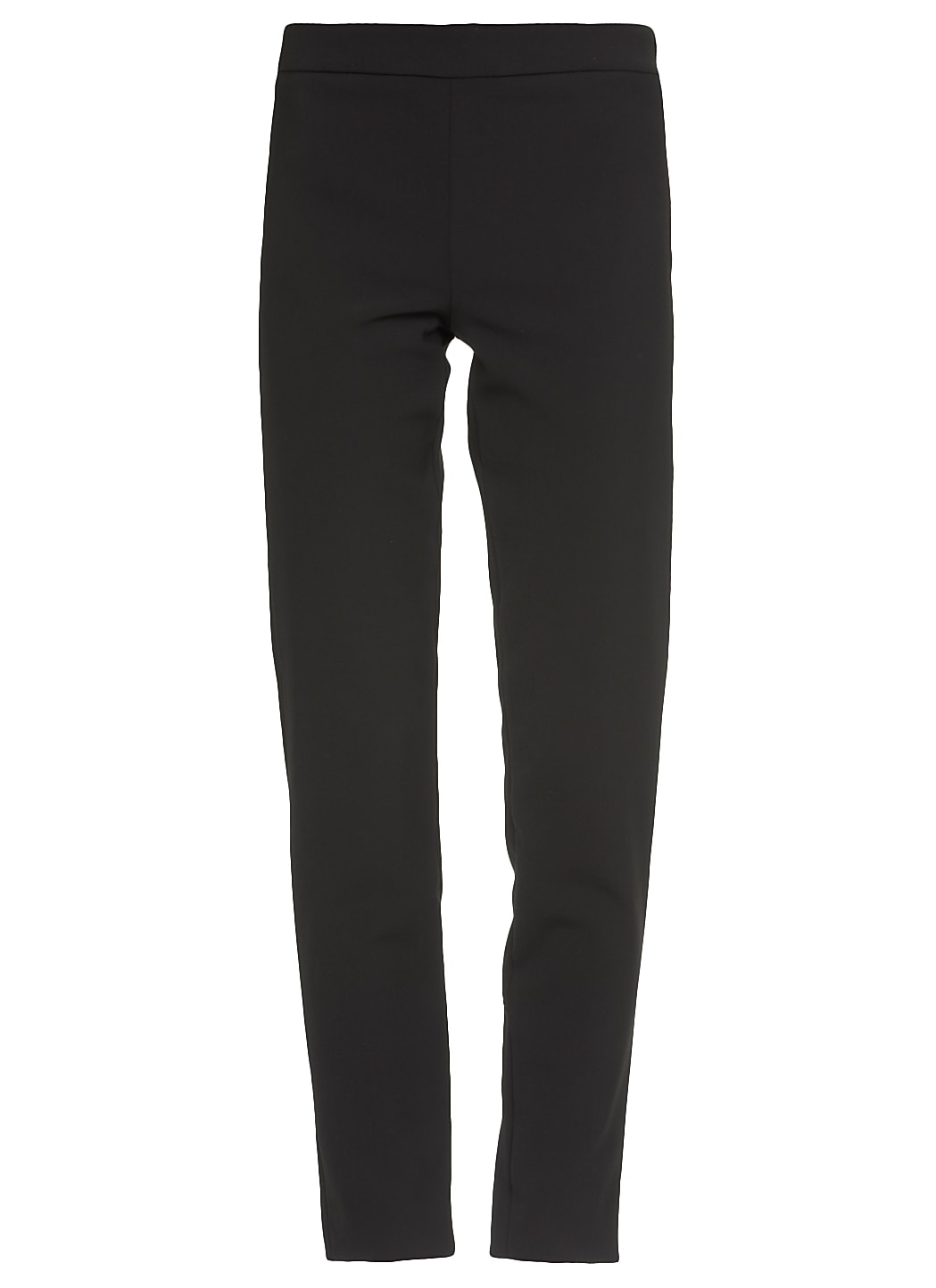 Moschino Straight Trousers In Black