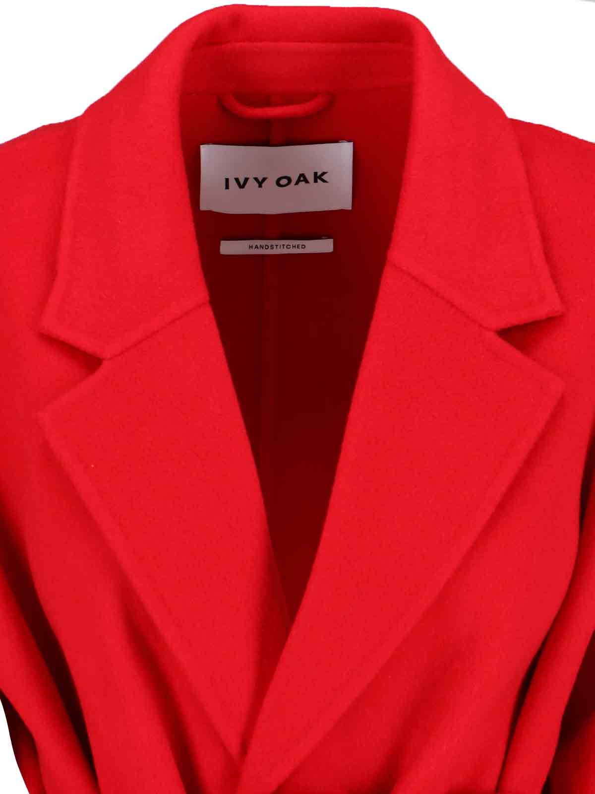 Shop Ivy & Oak Coat Celia In Red