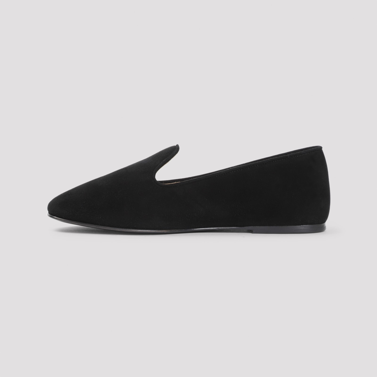 Shop The Row Tippi Loafers In Blk Black