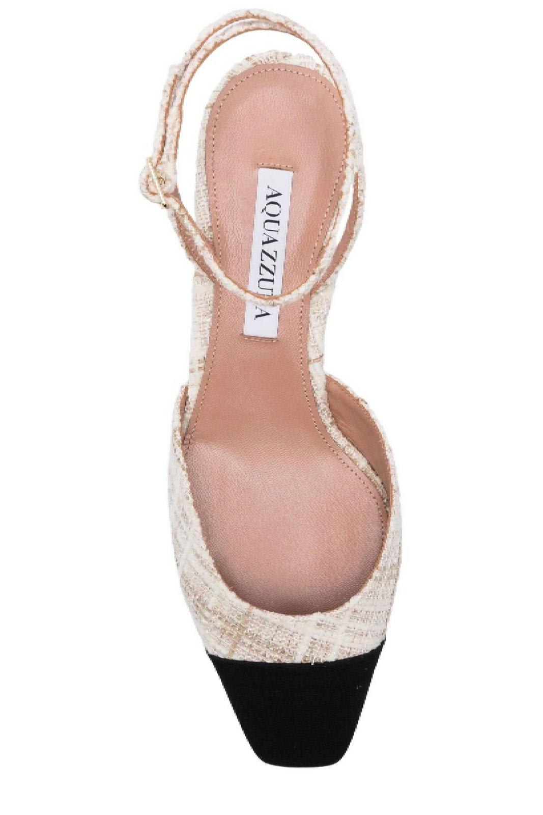 Aquazzura Two-toned Square Toe Pumps