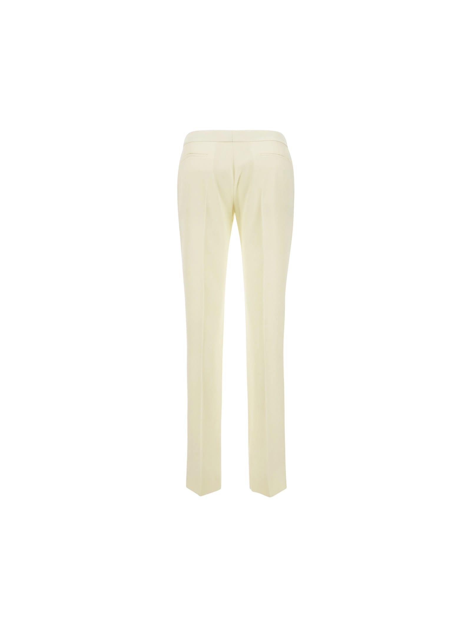 Shop Givenchy Tailored Pants In Bianco