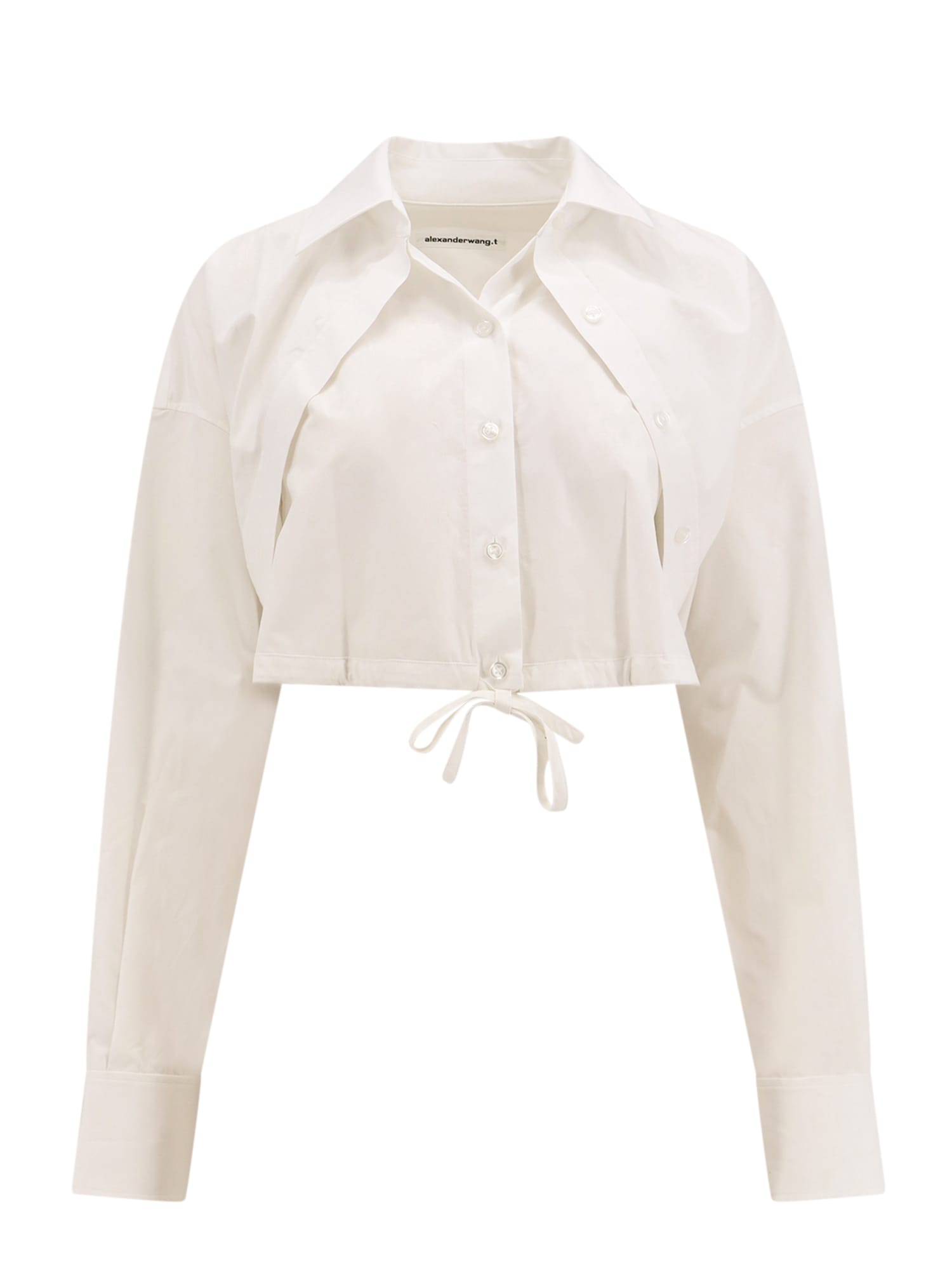 Shop Alexander Wang Shirt In 100 White