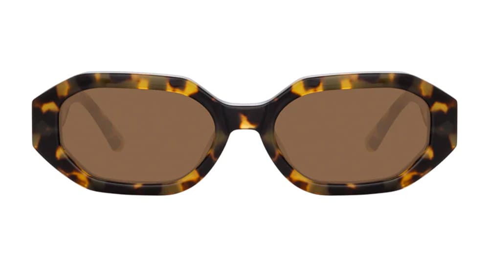 Irene - T-shell / Yellow Gold Sunglasses