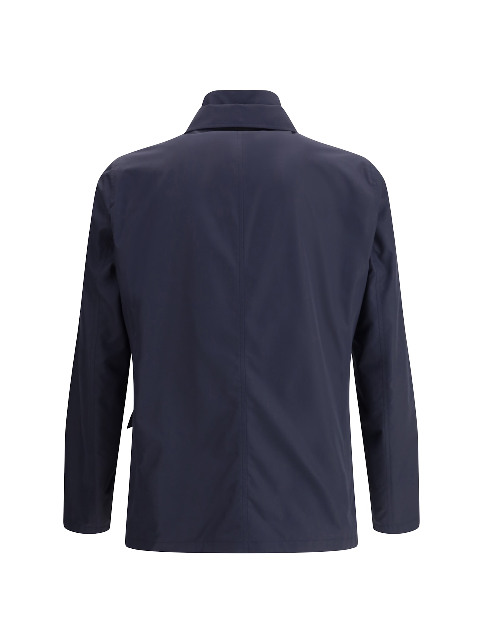 Herno Fabric Jacket With Chest And Front Pockets