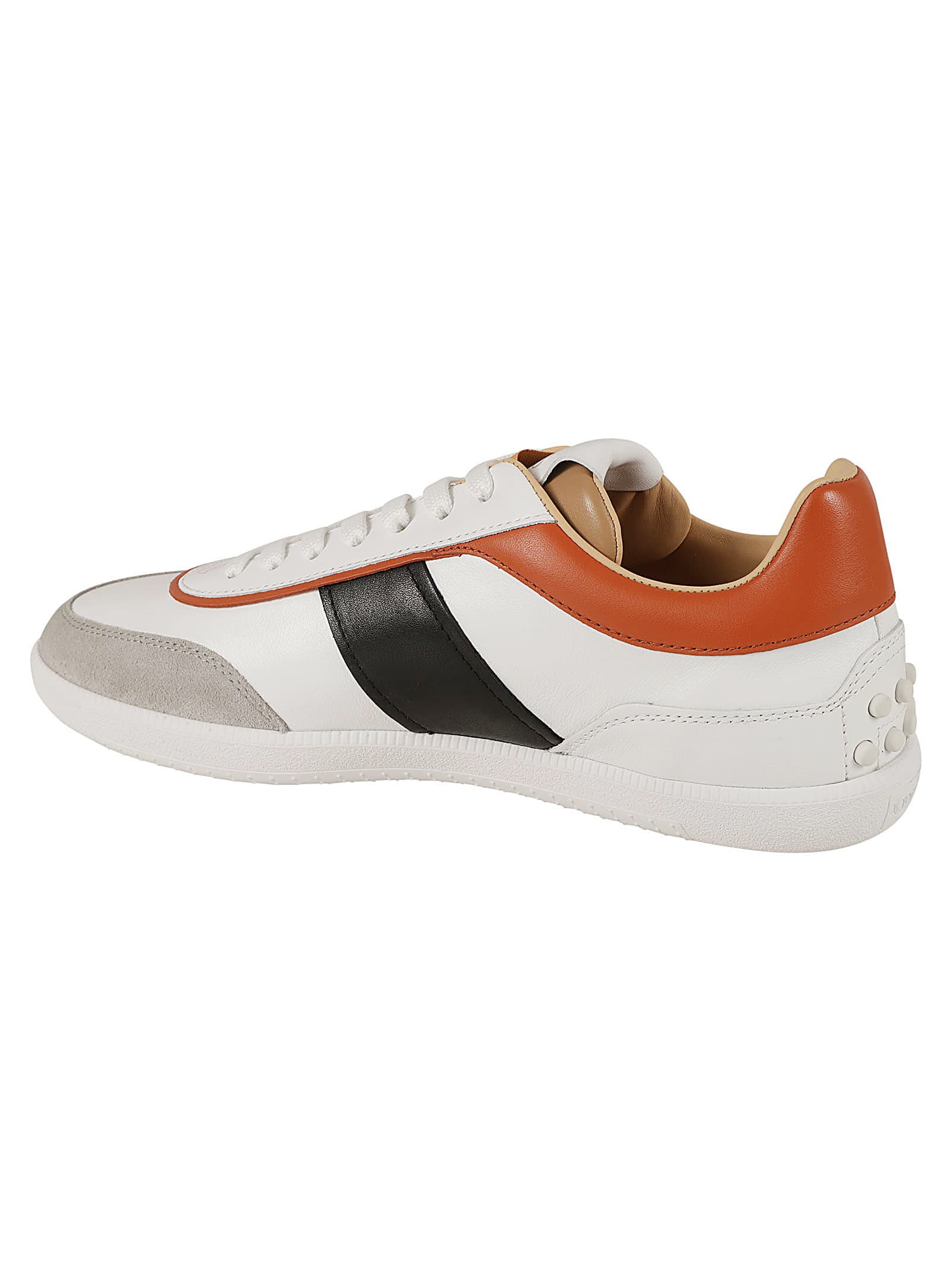 Shop Tod's Cassetta Leggera Sneakers In B210(grigio Medio)+b001+g832+b