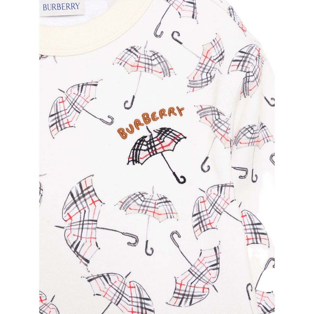 Burberry Sweater In White