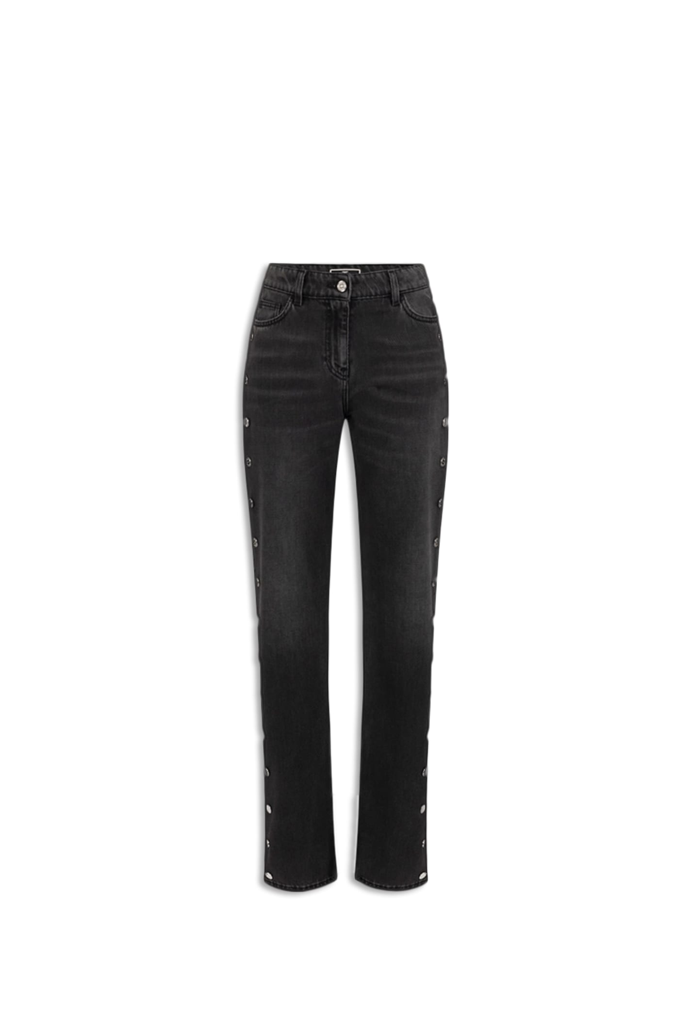 Shop Elisabetta Franchi Jeans In Black