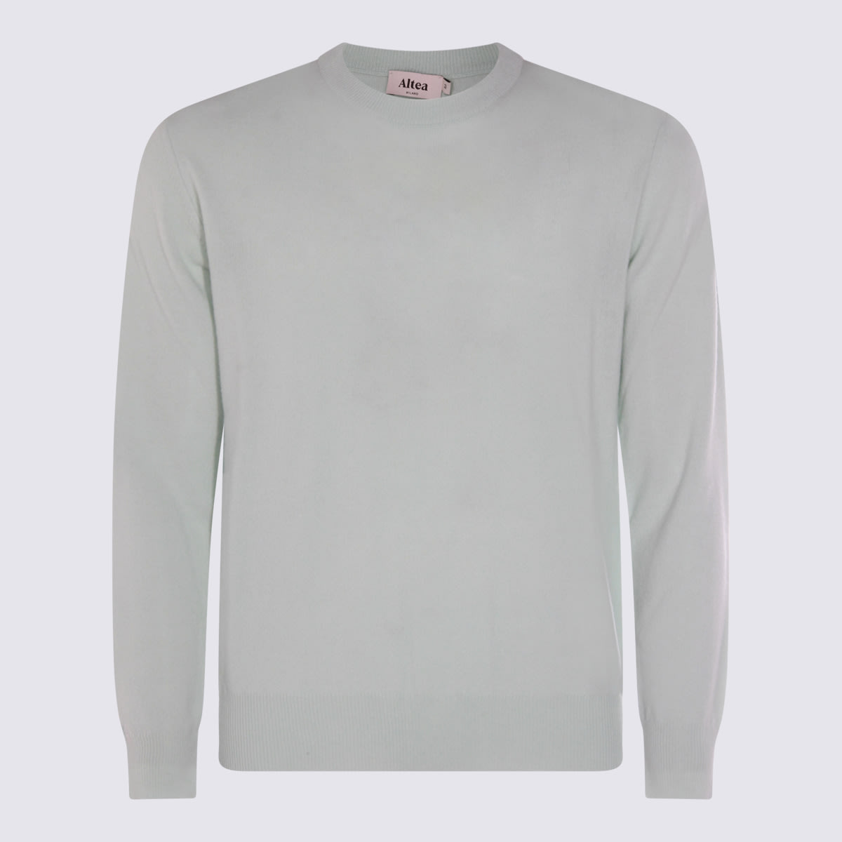 Altea Light Grey Wool Knitwear In Gray