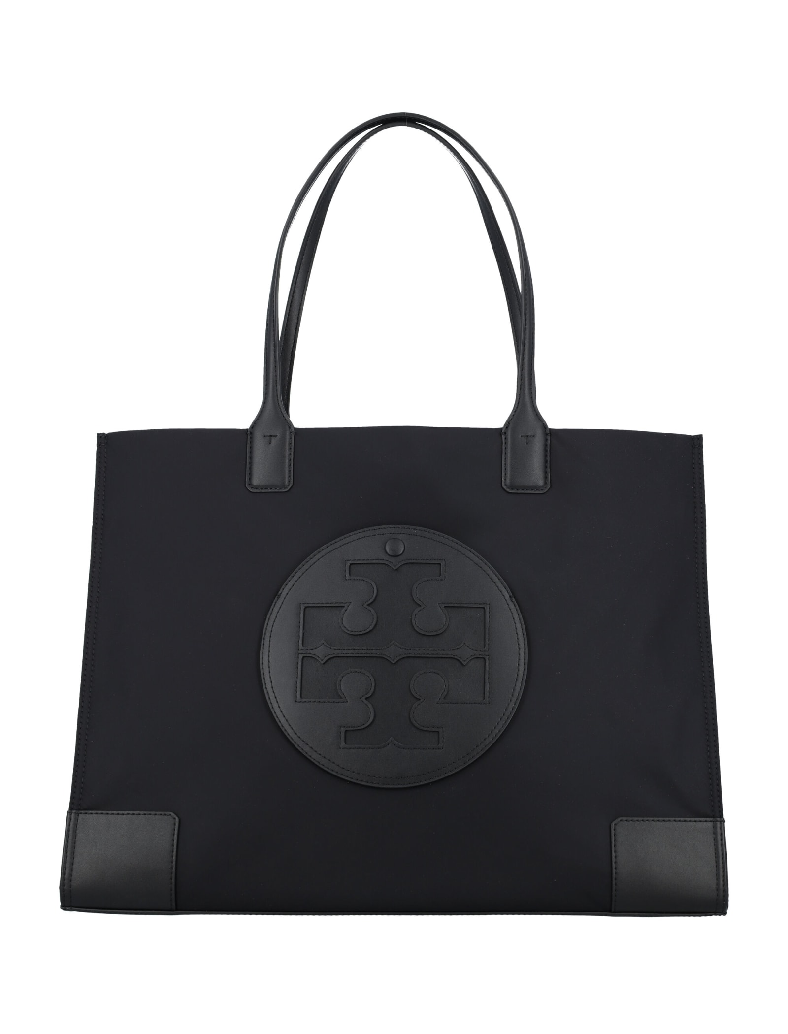 Shop Tory Burch Ella Tote Bag In Black