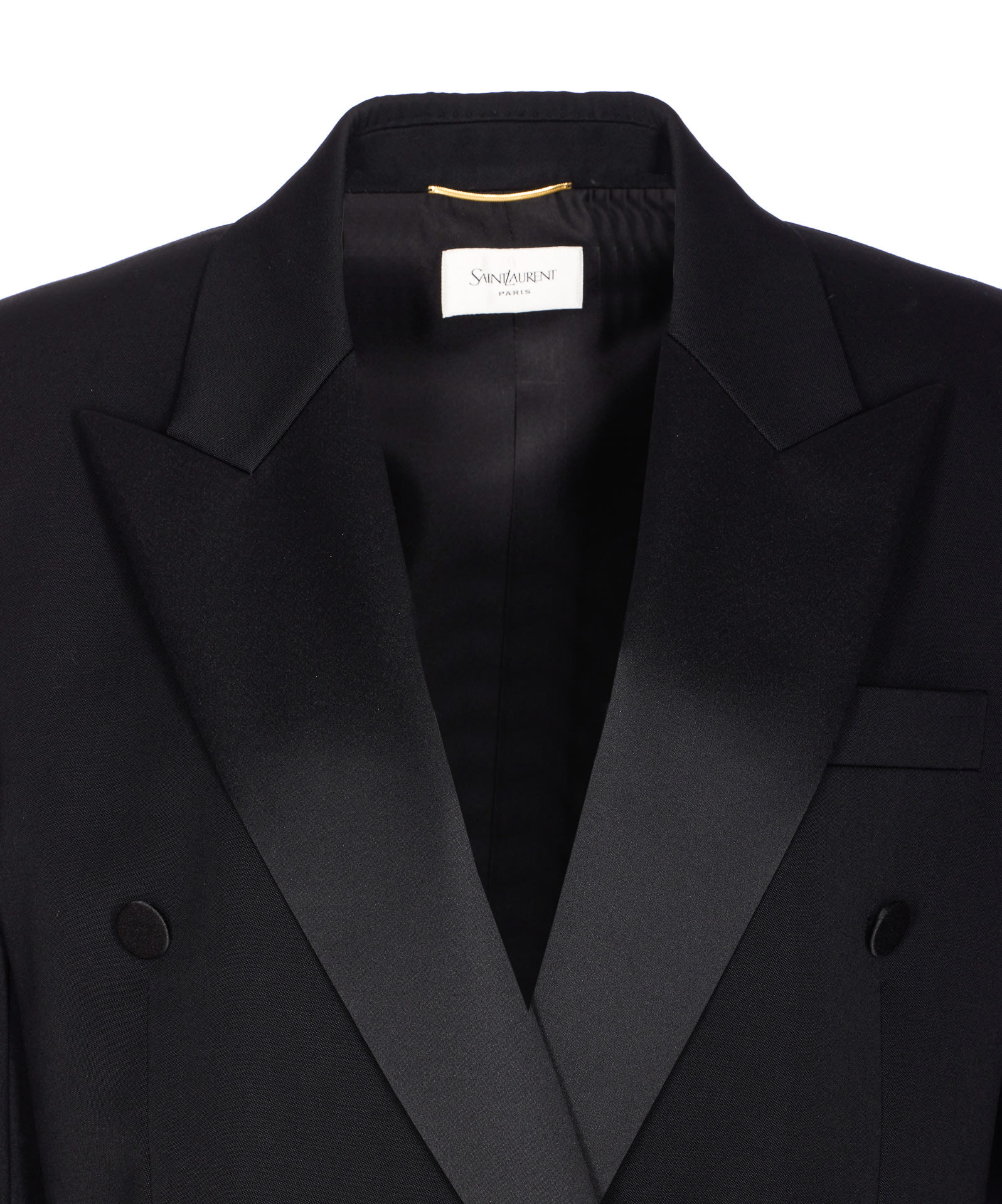 Saint Laurent Double Breasted Button Jacket