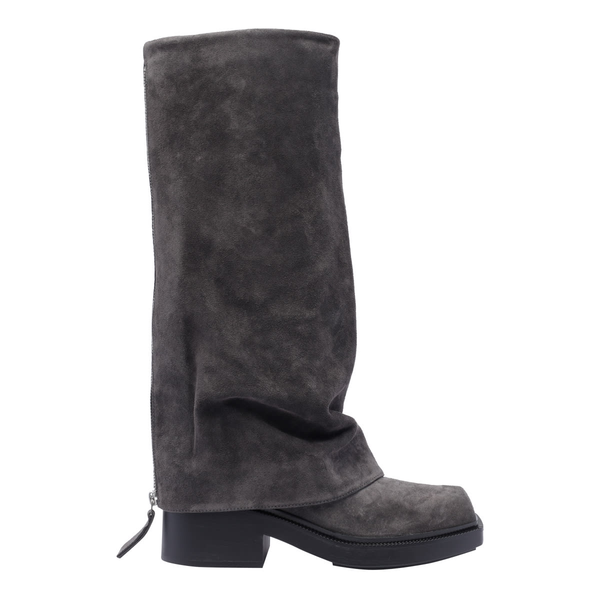 Shop Vic Matie Silverstone Boots In Grey