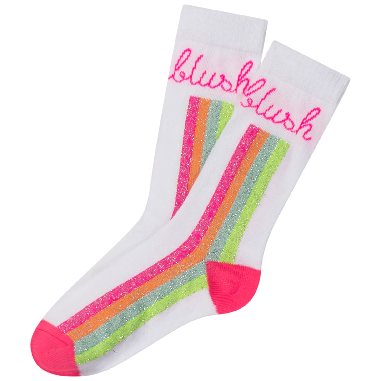 Shop Billieblush Socks With Print In White